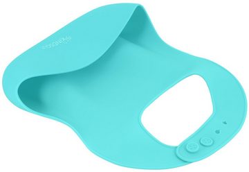 KINDSGUT Lätzchen Silikonlätzchen, (1-St), Tisch-Hilfe, mint, BPA-frei, für Babys und Kleinkinder, aus umweltfreundlichem Silikon, abwaschbar, unisex, Ess-Hilfe