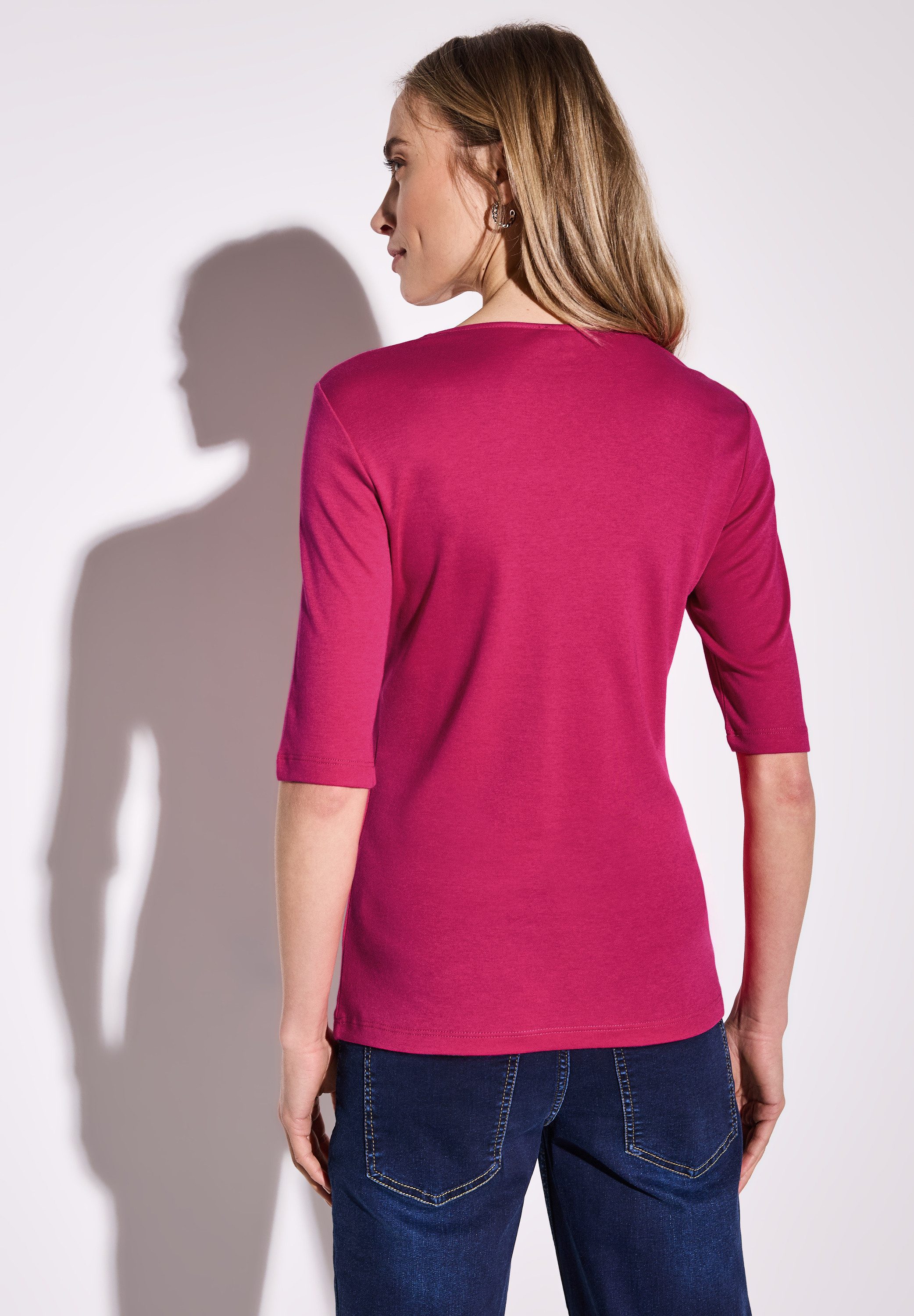 STREET ONE T-Shirt, im soften Baumwoll-Mix günstig online kaufen