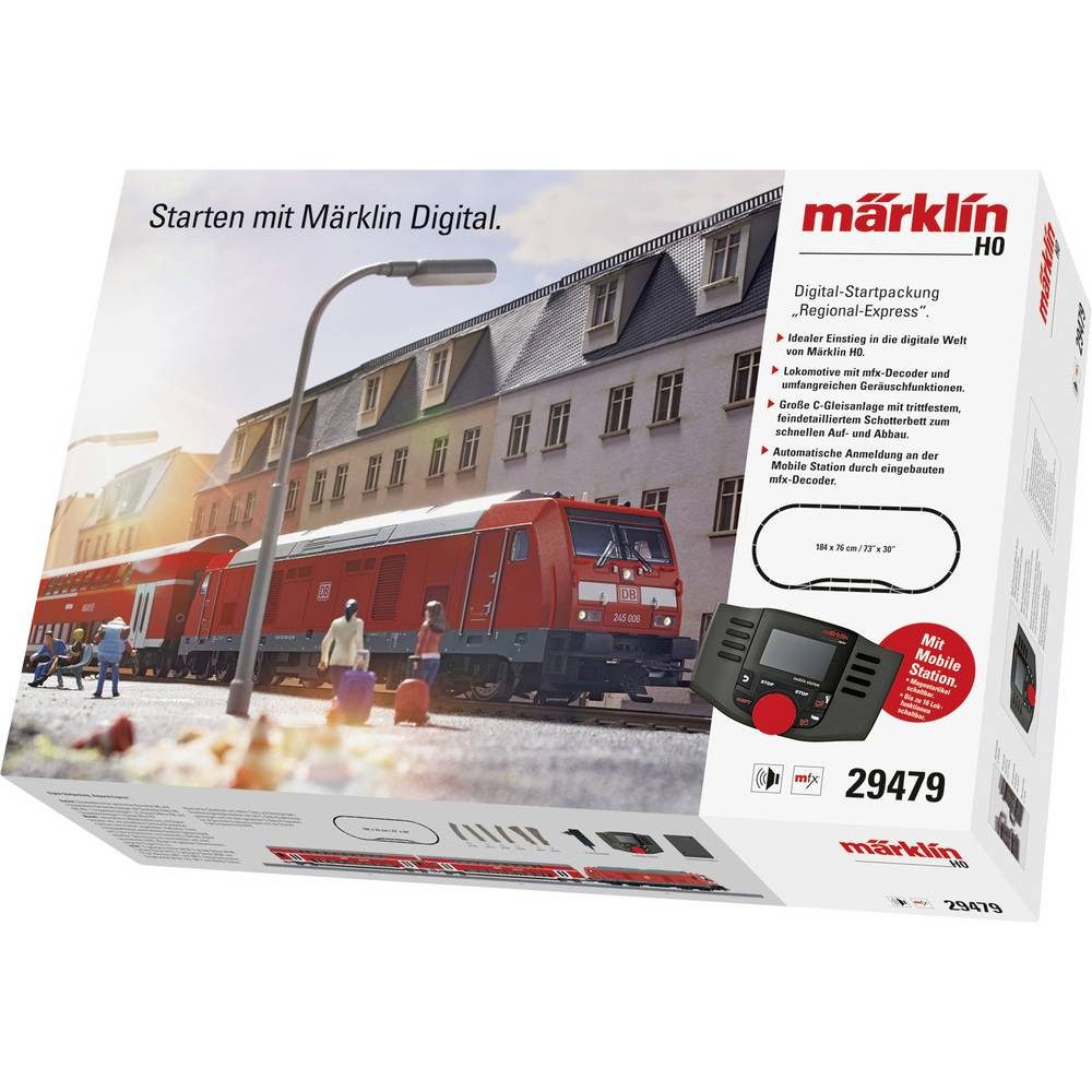 Märklin Modelleisenbahn Startpaket H0 Digital-Start-Set "Regional-Express" 29479
