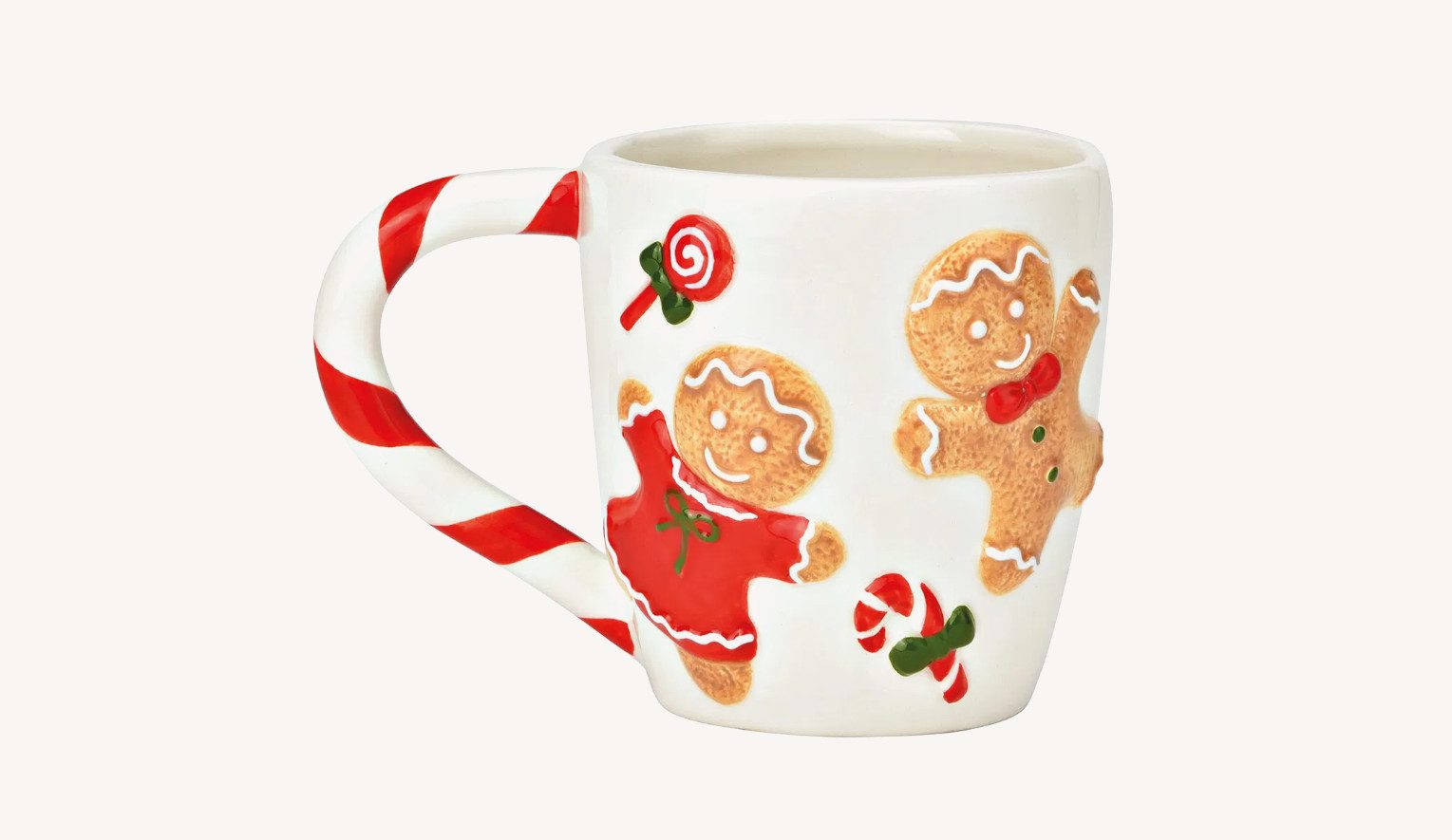 Wurm Tasse Weihnachtstasse Jumbobecher Lebkuchen