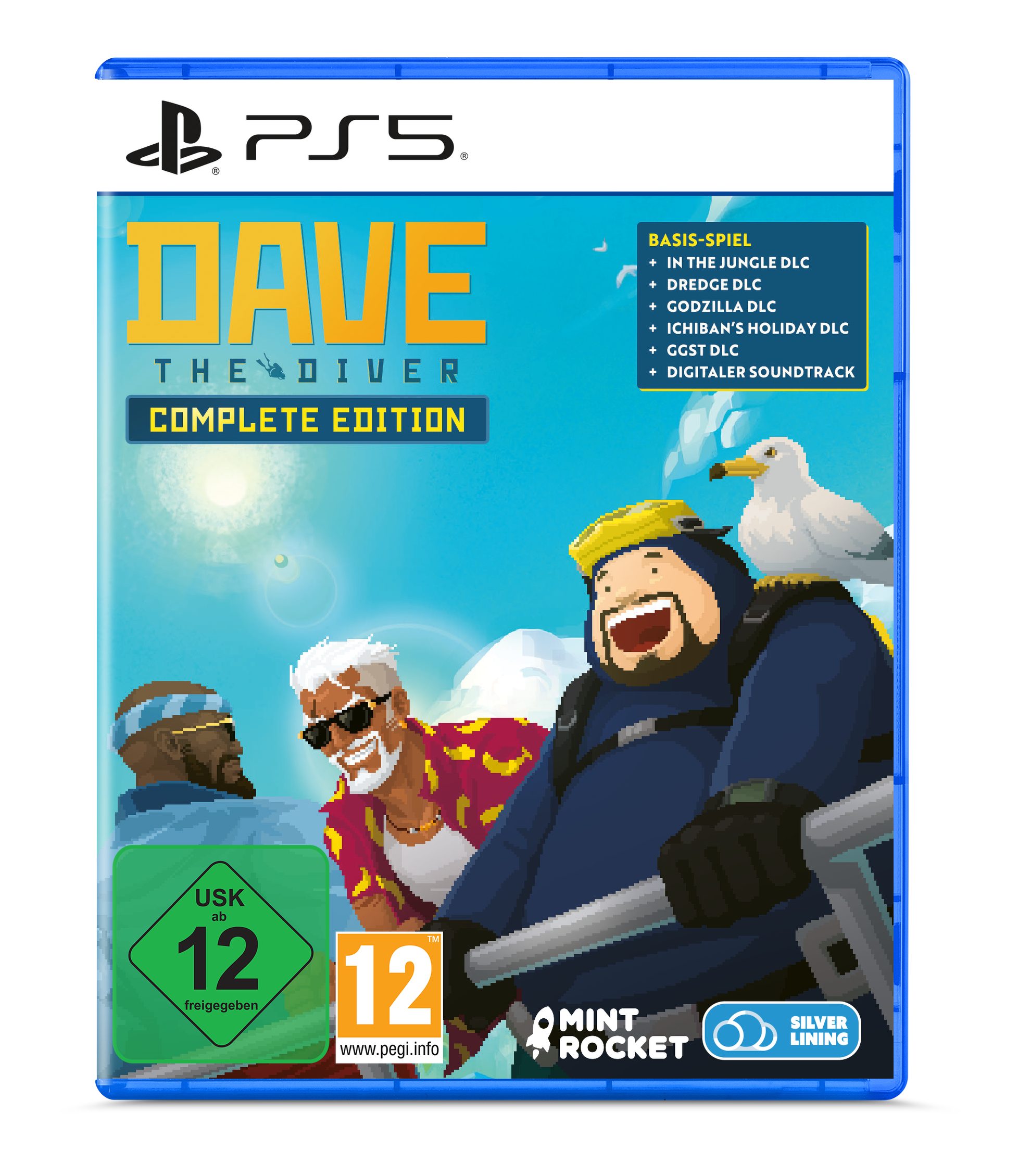 PS5 Dave the Diver - Complete (Blu-ray Disc), PlayStation 5