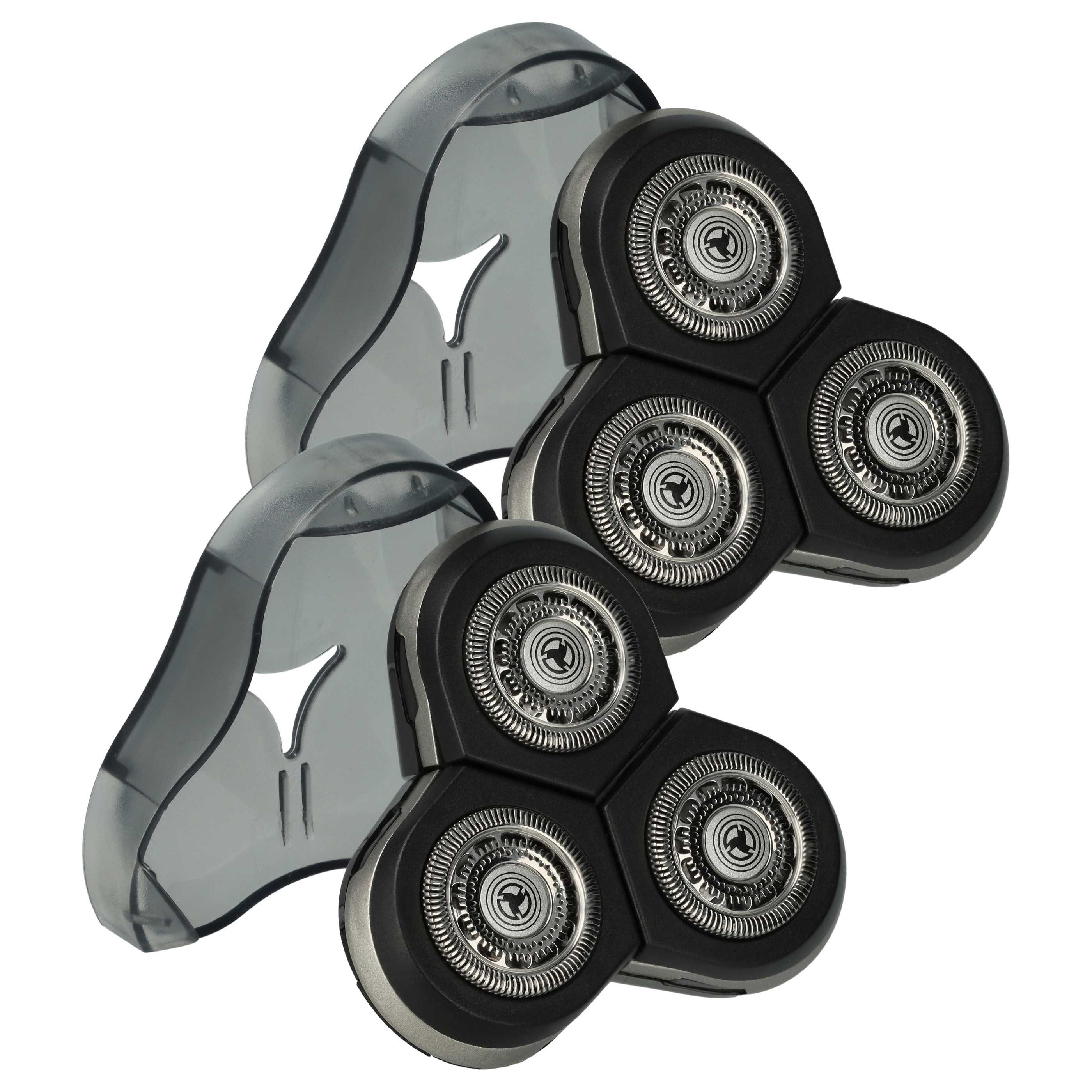 Ersatzscherkopf passend für Philips RQ126, RQ1260 Rasierer