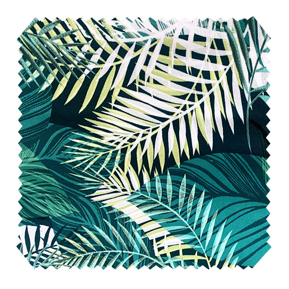 novely® Stoff OXFORD 210D D144 Tropic Palmen Printstoff Outdoor, Wasserabweisend, Outdoor, Meterware, 1lfm