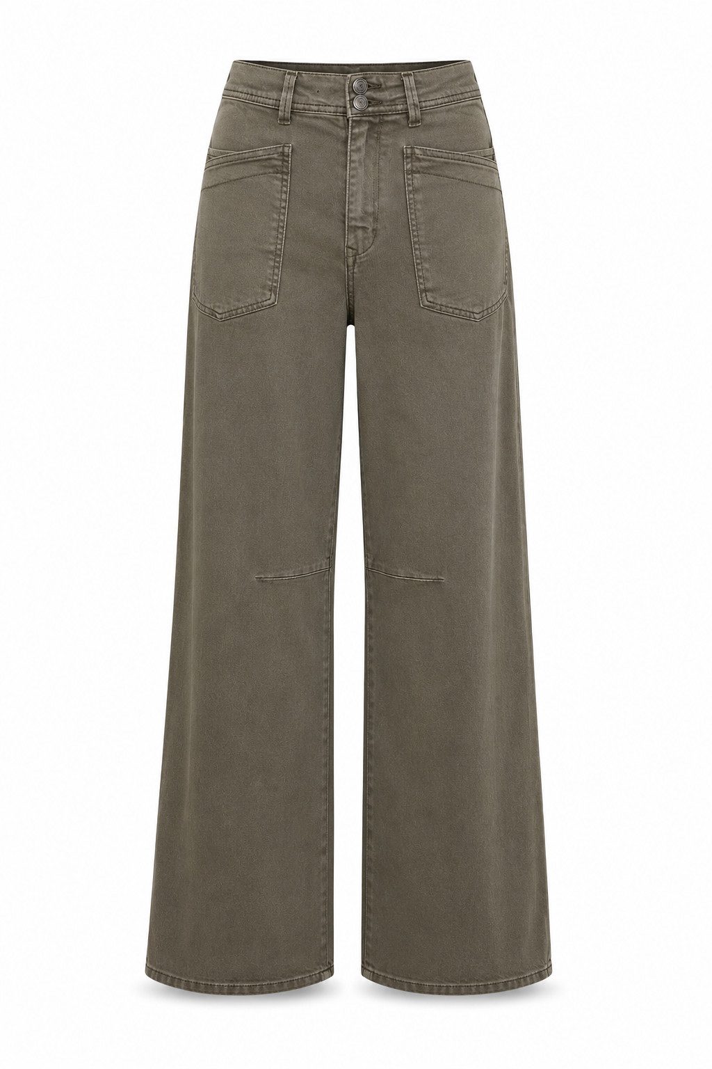Freeman T. Porter Weite Jeans Gaby Lynx Damen Jeans - Workwear Wide Leg High Waist - Jeans Damen