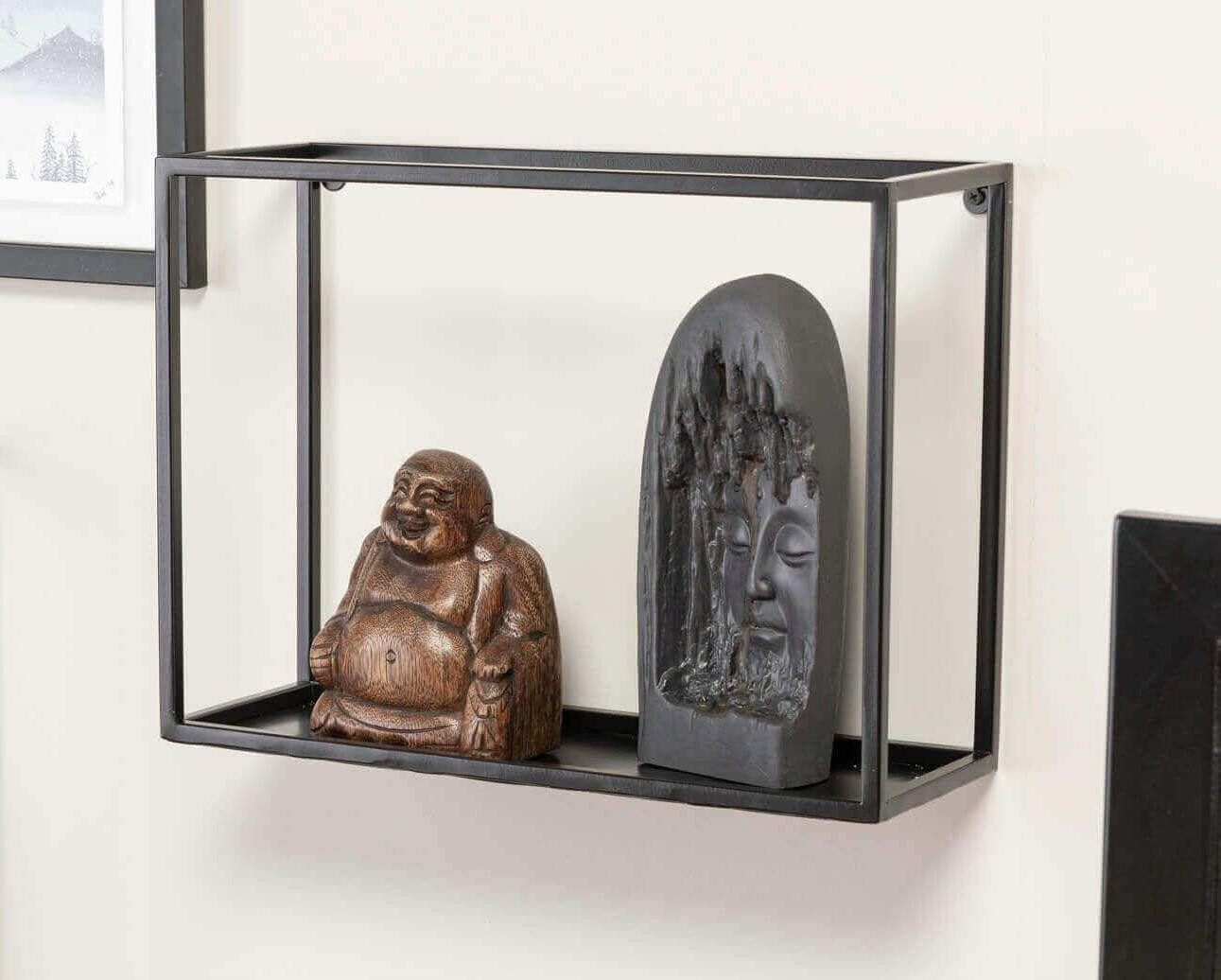 Regal Wandregal Dekoregal Hängeregal Wandboard Bücherregal Metall modern