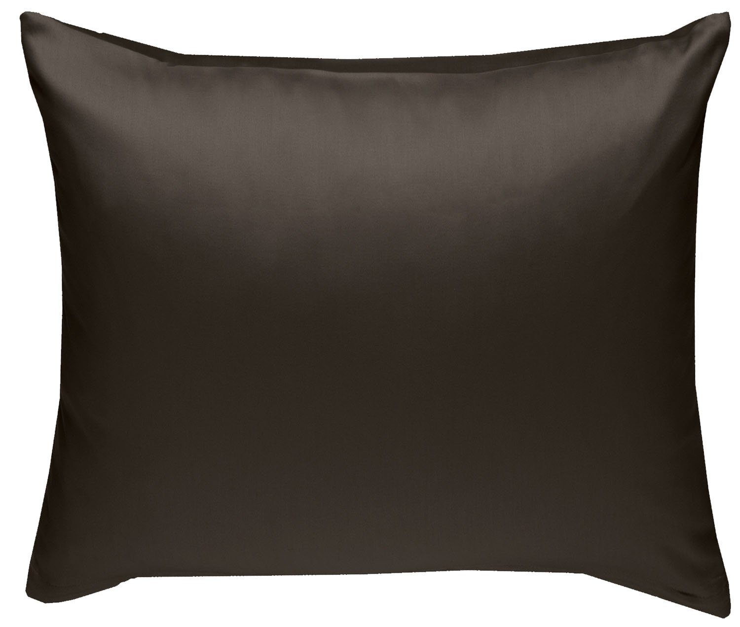 BETTWAESCHE-MIT-STIL Kissenbezug Mako Satin Kissenbezug uni einfarbig, (1 Stück)