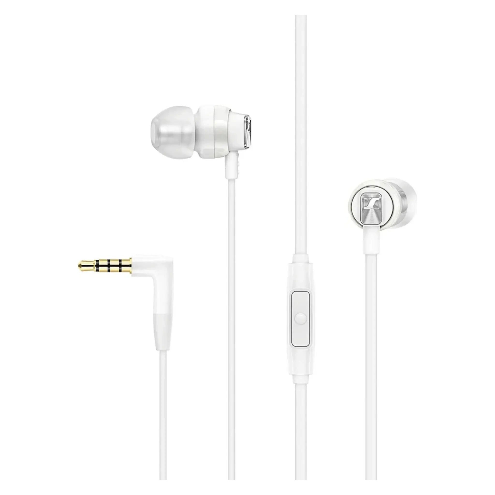Sennheiser CX 300S In-Ear-Kopfhörer (Kabel Headset Mikrofon Klinke 3,5mm AUX Weiß)