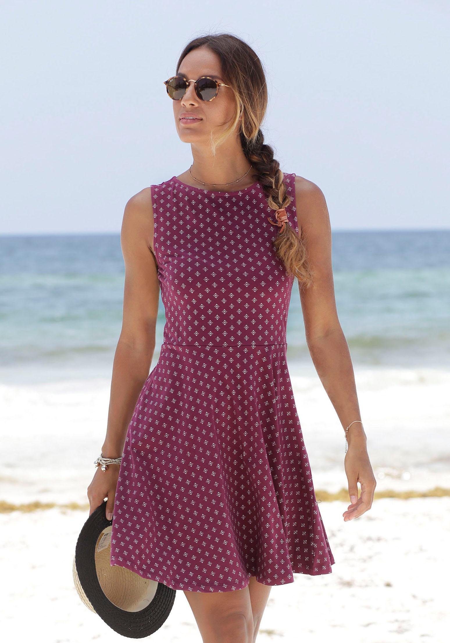 Beachtime Strandkleid mit Alloverdruck online kaufen | OTTO