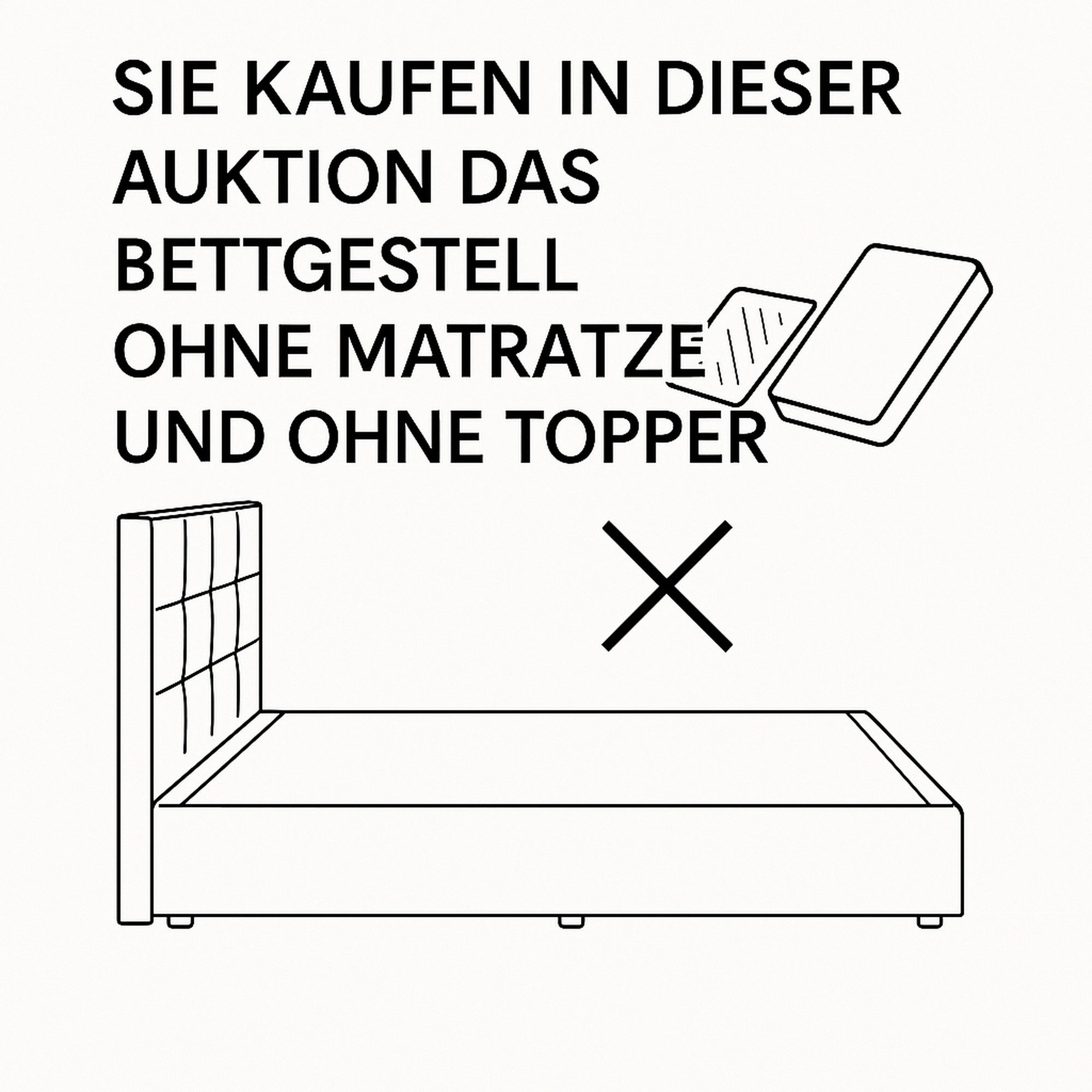 A&J MöbelLand GmbH Boxspringbett TOM mit günstig online kaufen