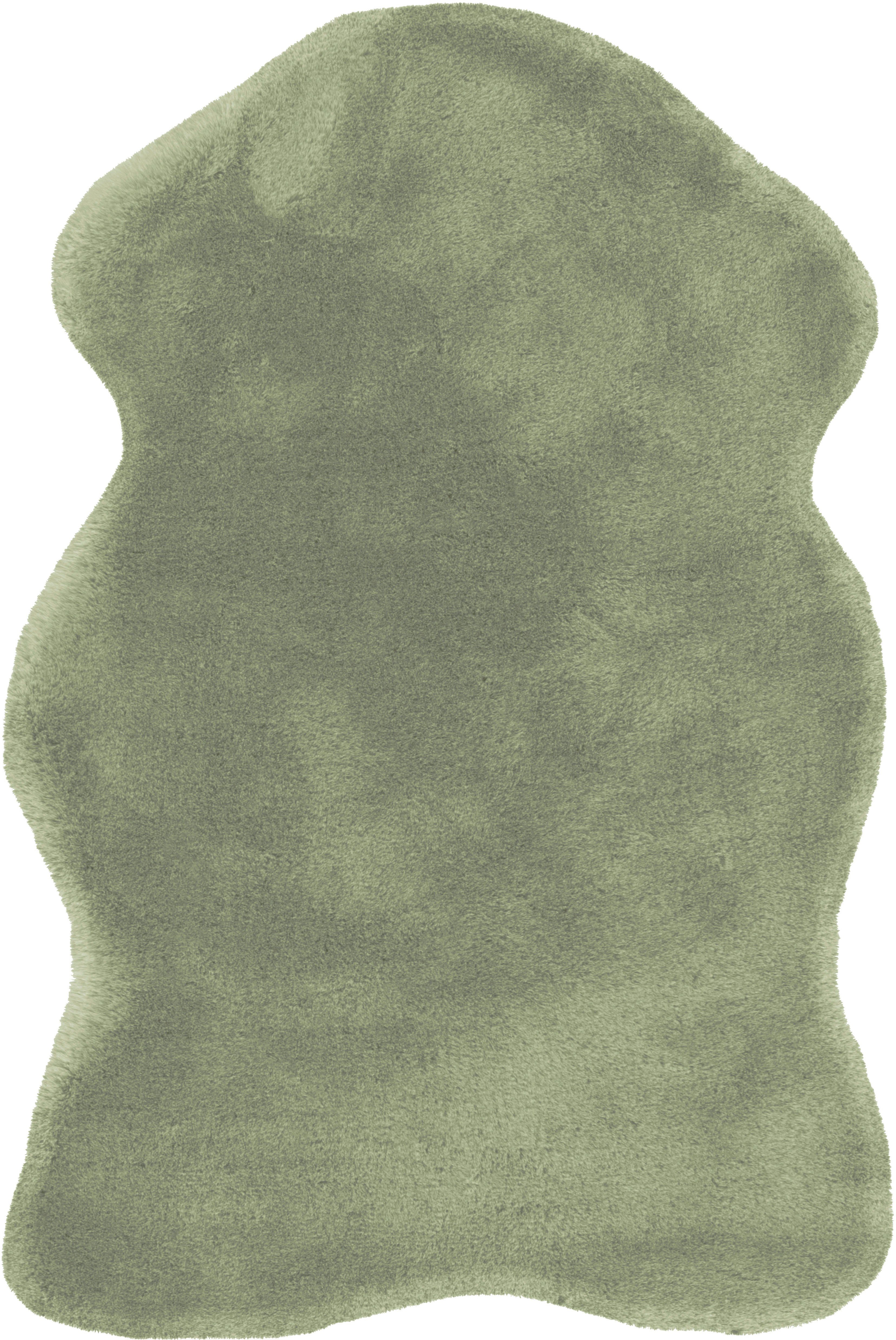 Arte Espina Fellteppich Rabbit 200, fellförmig, Höhe: 35 mm, Kunstfell, Kannichenfell Haptik, weich, Wohnzimmer alle Räume,Hochflor