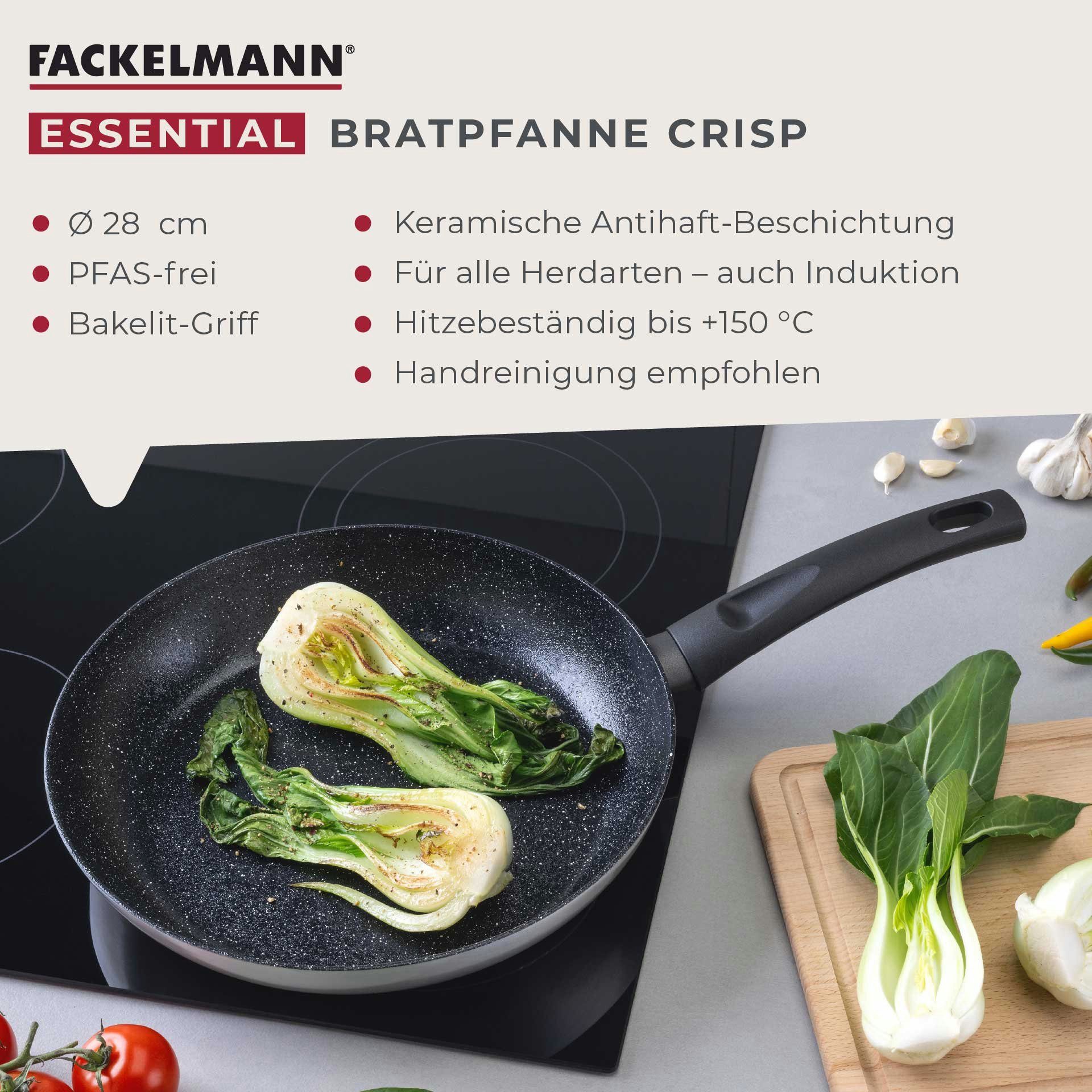 FACKELMANN Bratpfanne Antihaft-Pfanne, Aluminiumpfanne
