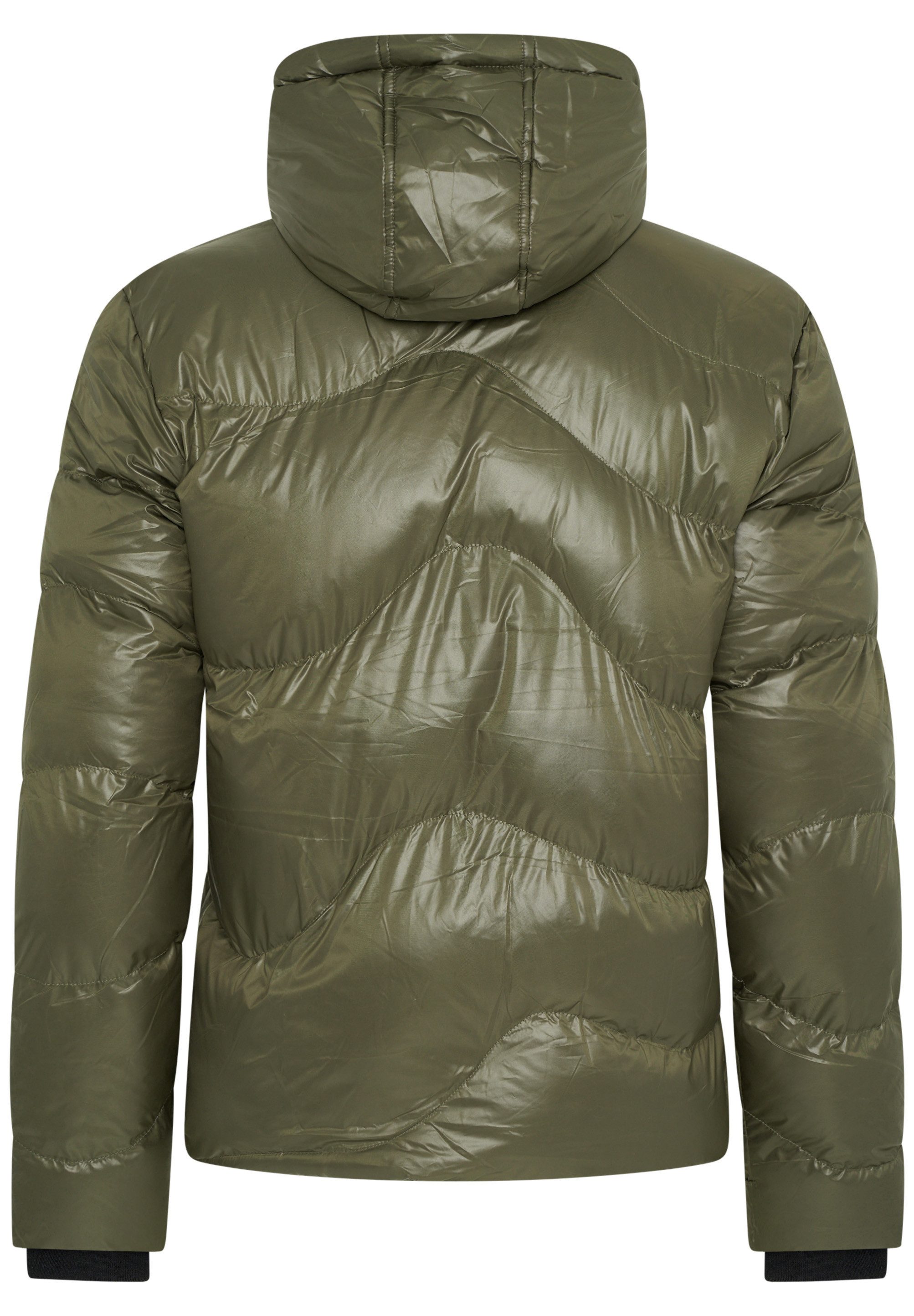 SOULSTAR Winterjacke S2VADUZ Herren Pufferjacke mit Kapuze warme Steppjacke