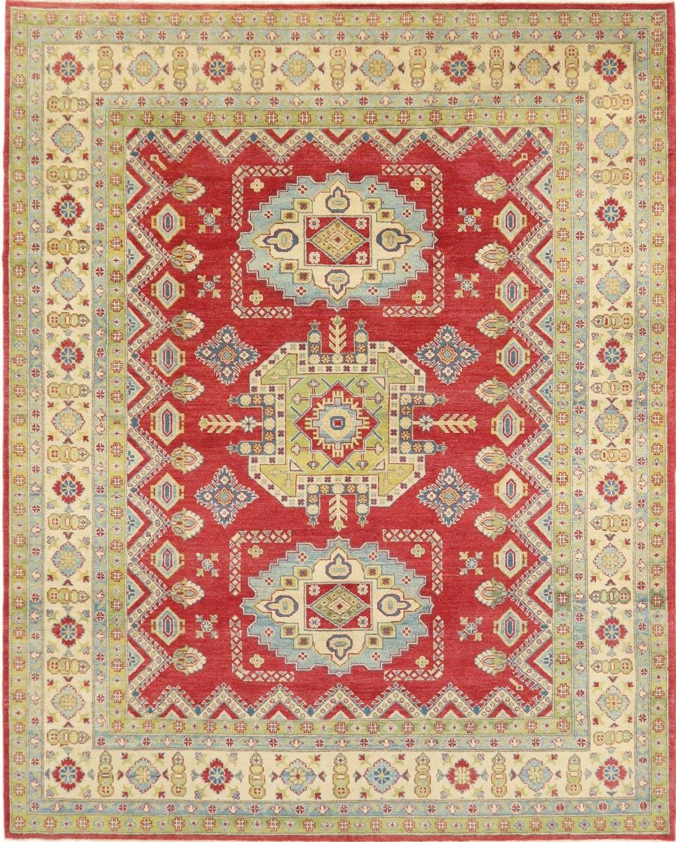 Orientteppich Kazak 245x309 Handgeknüpfter Orientteppich, Nain Trading, rechteckig, Höhe: 5 mm