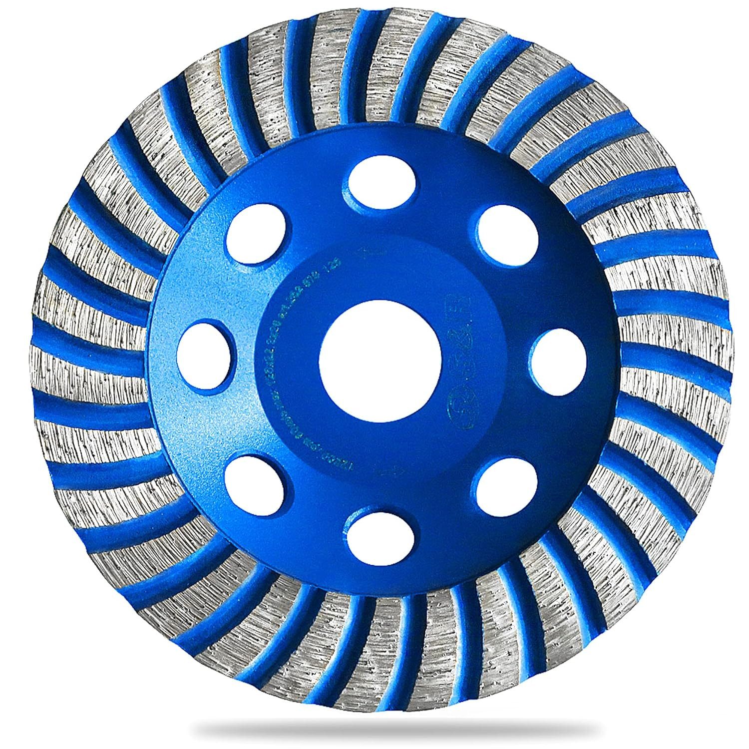 S&R Schleifscheibe Diamantschleiftopf (125 mm) in Profiqualität, UNIVERSAL, günstig online kaufen