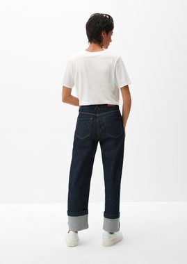 s.Oliver 7/8-Jeans Cropped-Jeans Karolin / Regular Fit / High Rise / Straight Leg