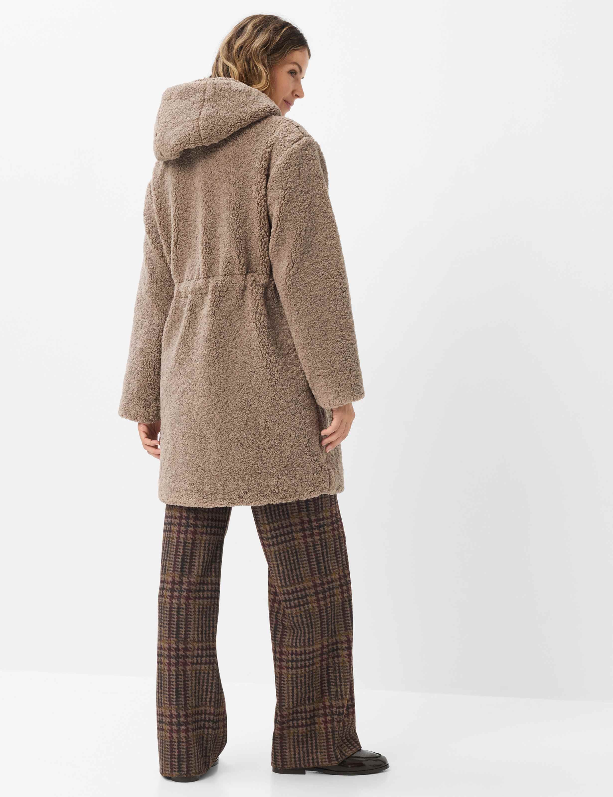 Brax Funktionsmantel Style YASMIN Cosy & Cool: Teddyfellmantel – Bild 2 von 5