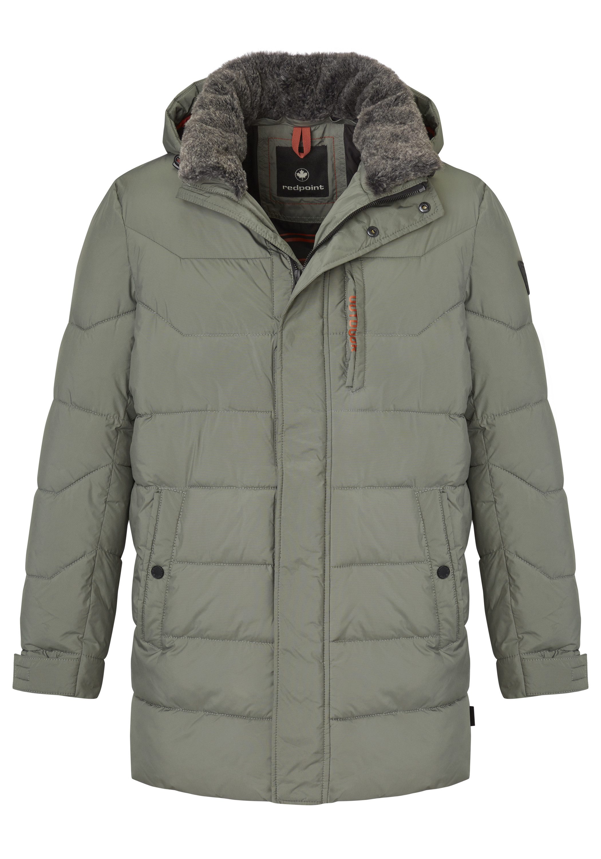 Redpoint Parka JOHN Pflegeleichte Regular Fit Winterjacke mit abnehmbarer K günstig online kaufen