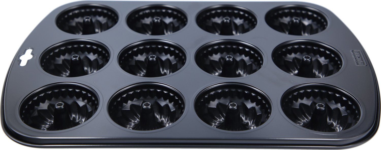 Kaiser Backformen Backform Inspiration Muffin-Gugelhupfform, 12er, Antihaftbeschichtet