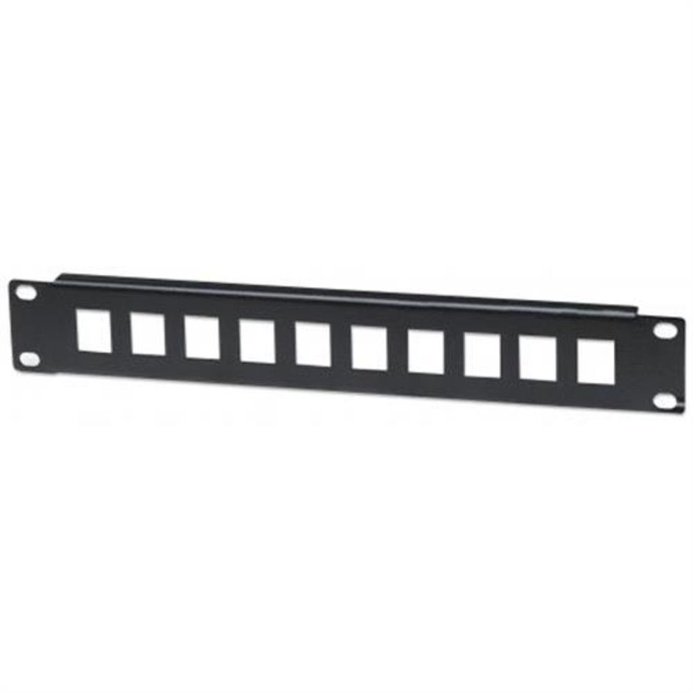 10-Port unbestückt Netzwerk-Patch-Panel