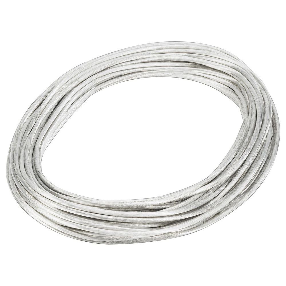 SLV Deckenleuchte Tenseo Seilsystem, Niedervolt-Seil, 6 mm², weiß, 20 m, keine Angabe, Leuchtmittel enthalten:, warmweiss, Seilsystem | Seilsysteme