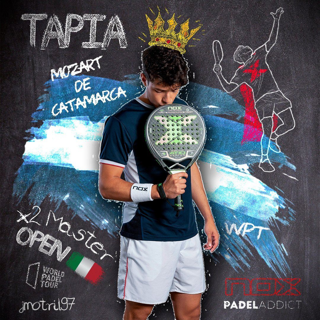 NOX Padelschuhe NOX World Padel Tour von Agustin Tapia WPT AT LUXURY navy Padelschuh