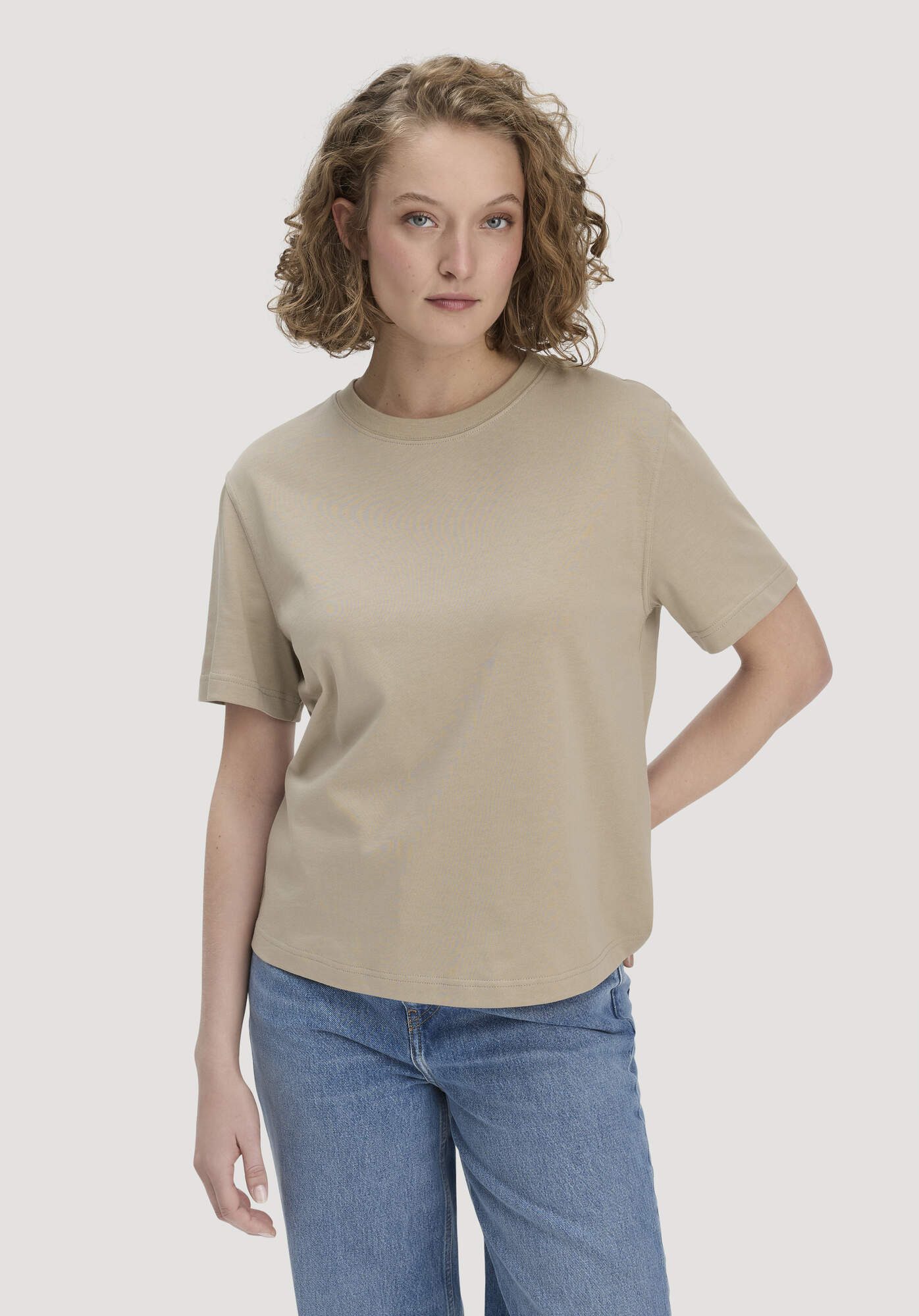 Hessnatur T-Shirt aus reiner Bio-Baumwolle (1-tlg)