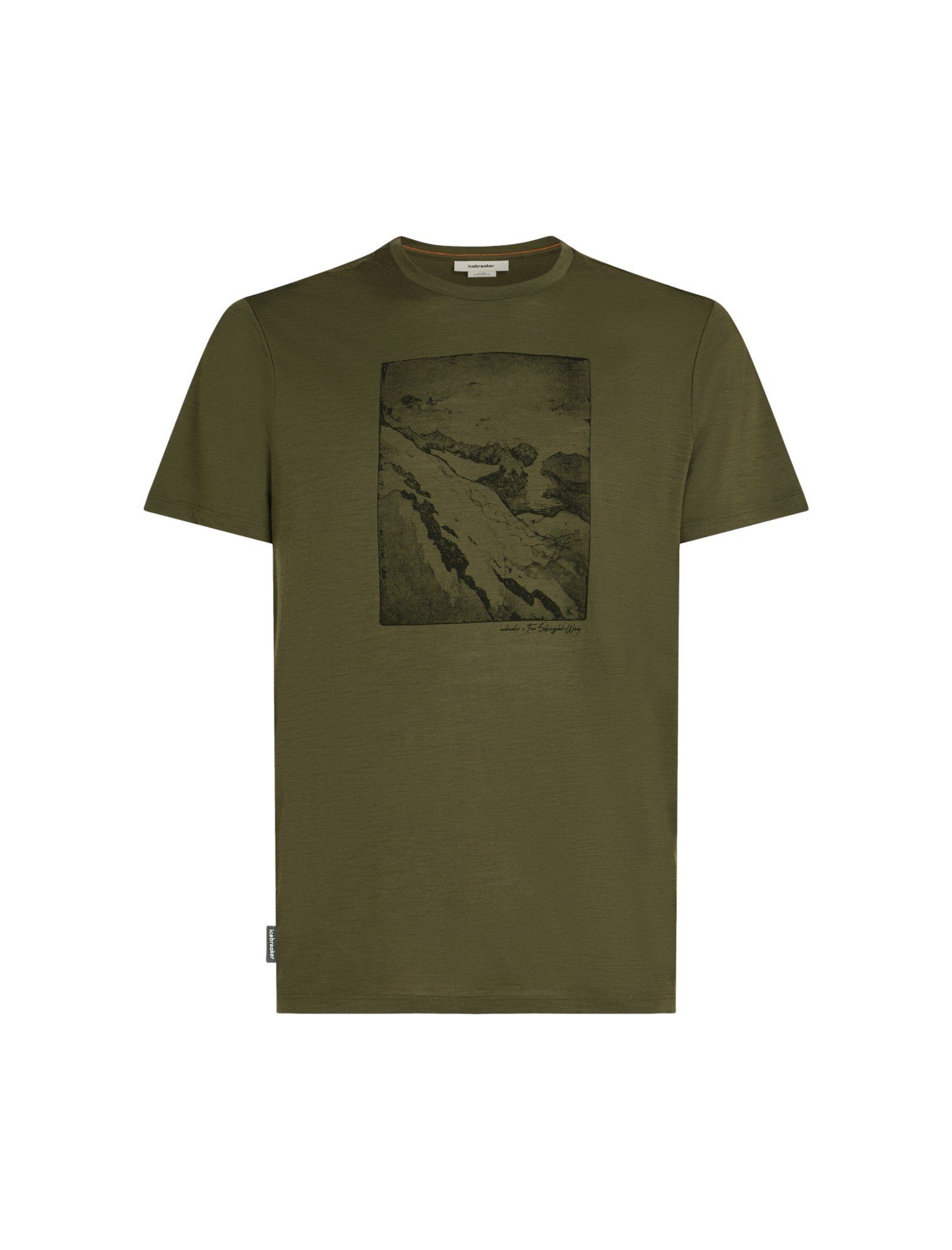 Icebreaker T-Shirt Merino 150 Tech Lite Tee Summit (Merinowolle) 2025 lodengrün Herren