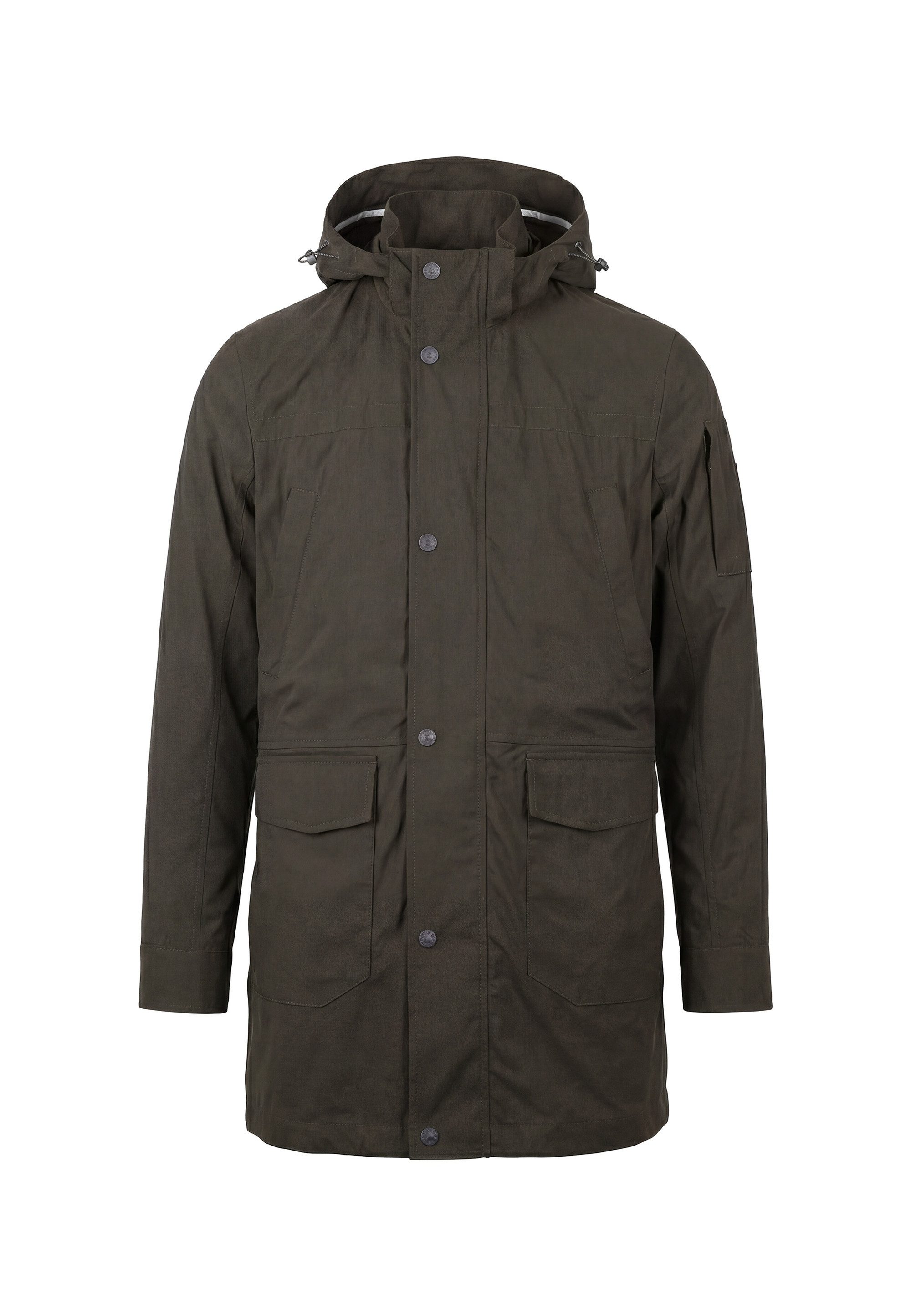 New Canadian Outdoorjacke (1-St) mit abnehmbarer, verstellbarer Kapuze