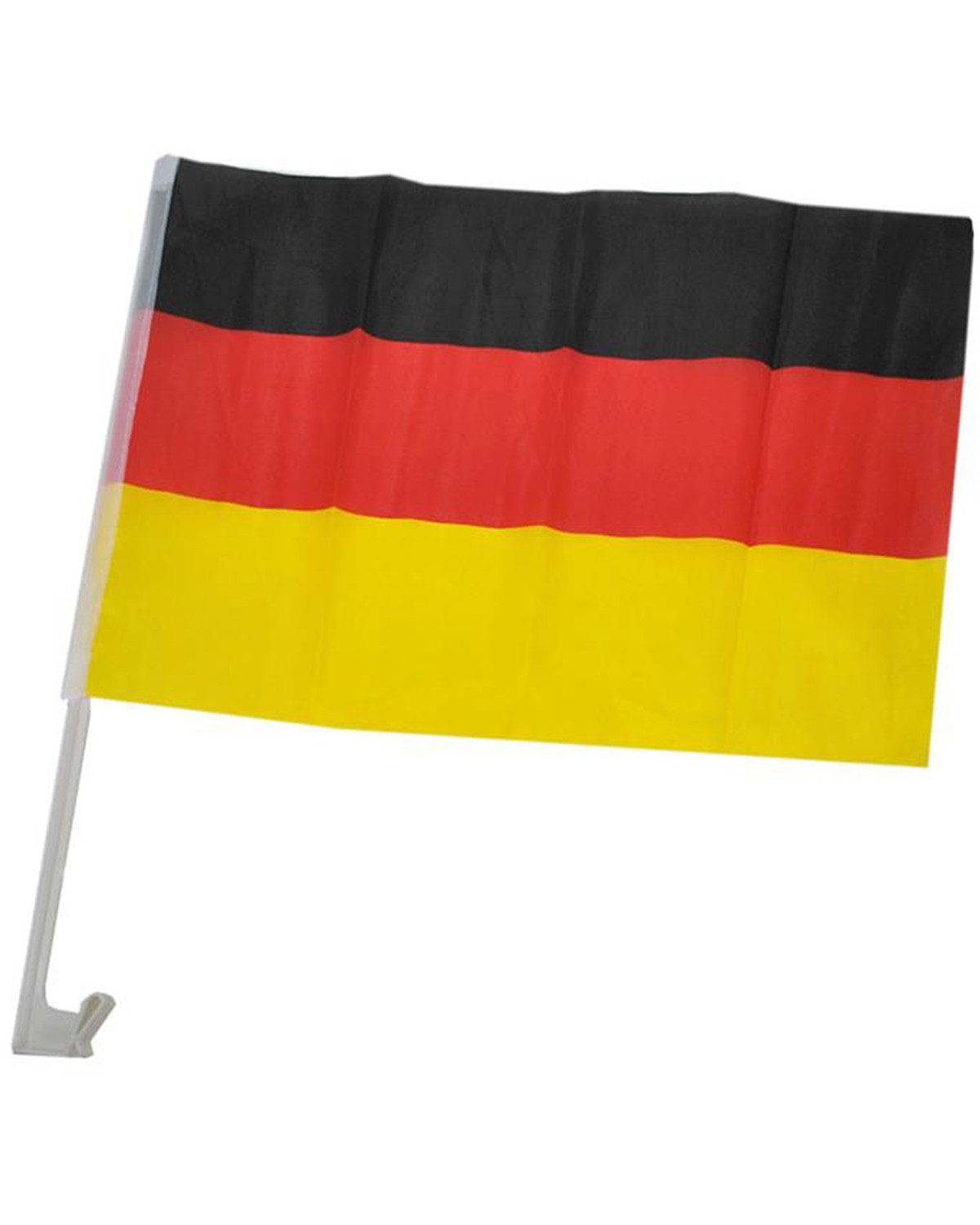 Funny Fashion Hängedekoration Deutschland Fan Artikel 'Autofahne' 62445, Schwar