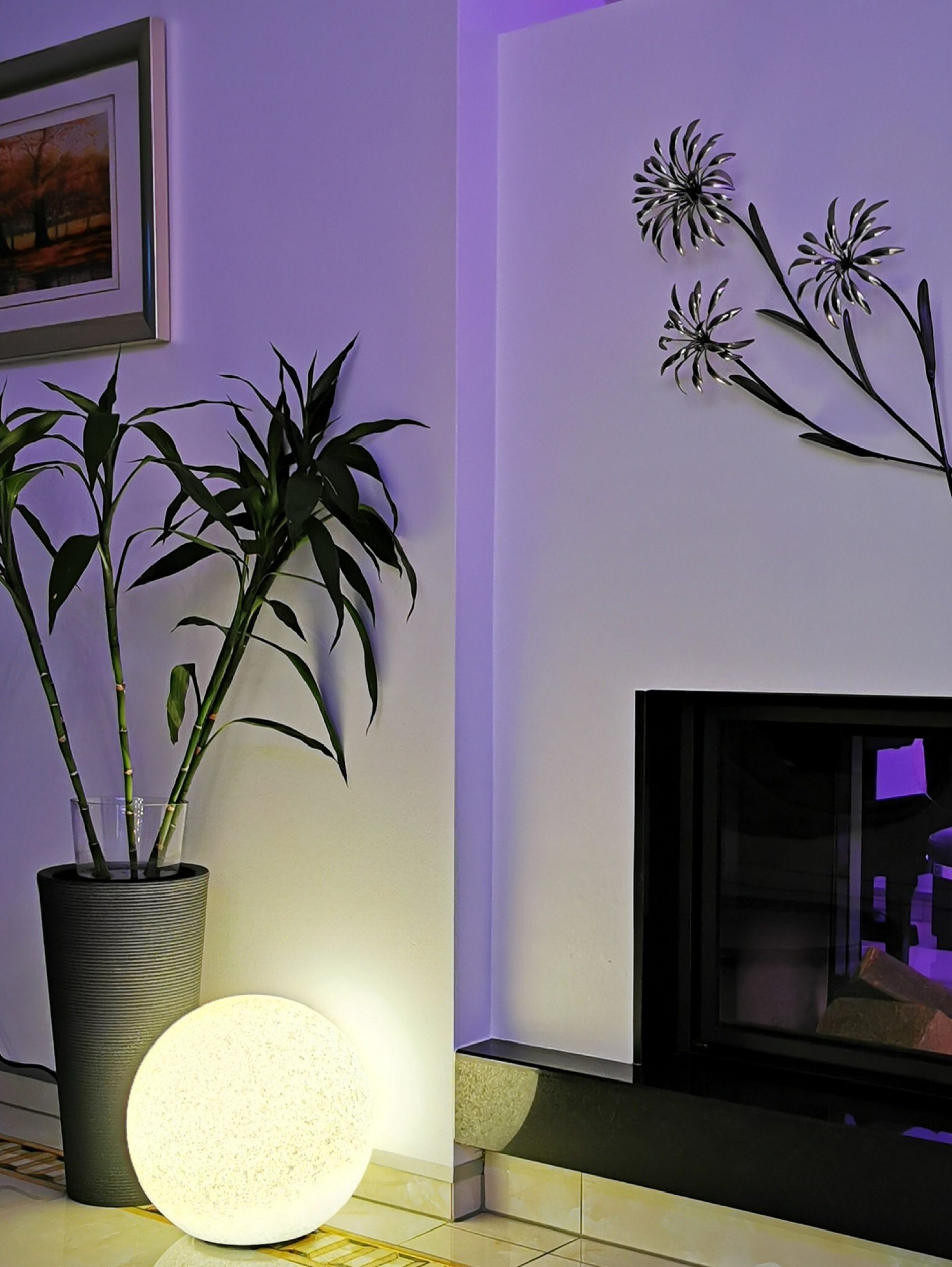 TRANGO LED Gartenleuchte, 250GB IP65 Gartenkugel in 25cm Durchmesser inkl. je 1x E27 LED Leuchtmittel *NATURE* Kugelleuchte mit ca. 5 Meter IP44 Kabel, 3000K warmweiß, Gartenleuchte, Leuchtkugel, Gartenkugelleuchte, Kugellampe