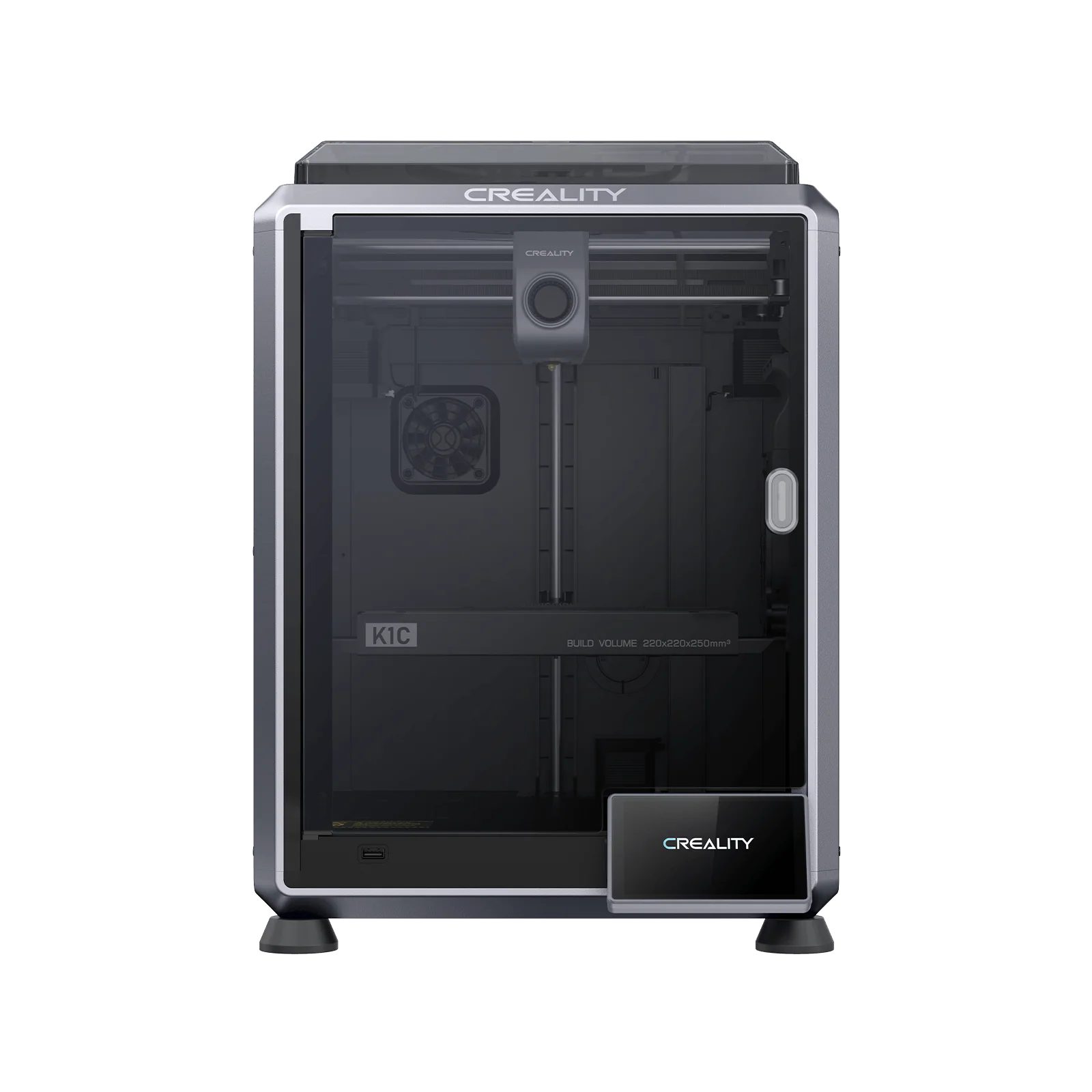 Creality 3д принтер K1C 600mm/s maximale Geschwindigkeit, AI-Kamera, Schnellwechsel-Düse, Ganzmetallextruder, druckt Kohlefaser