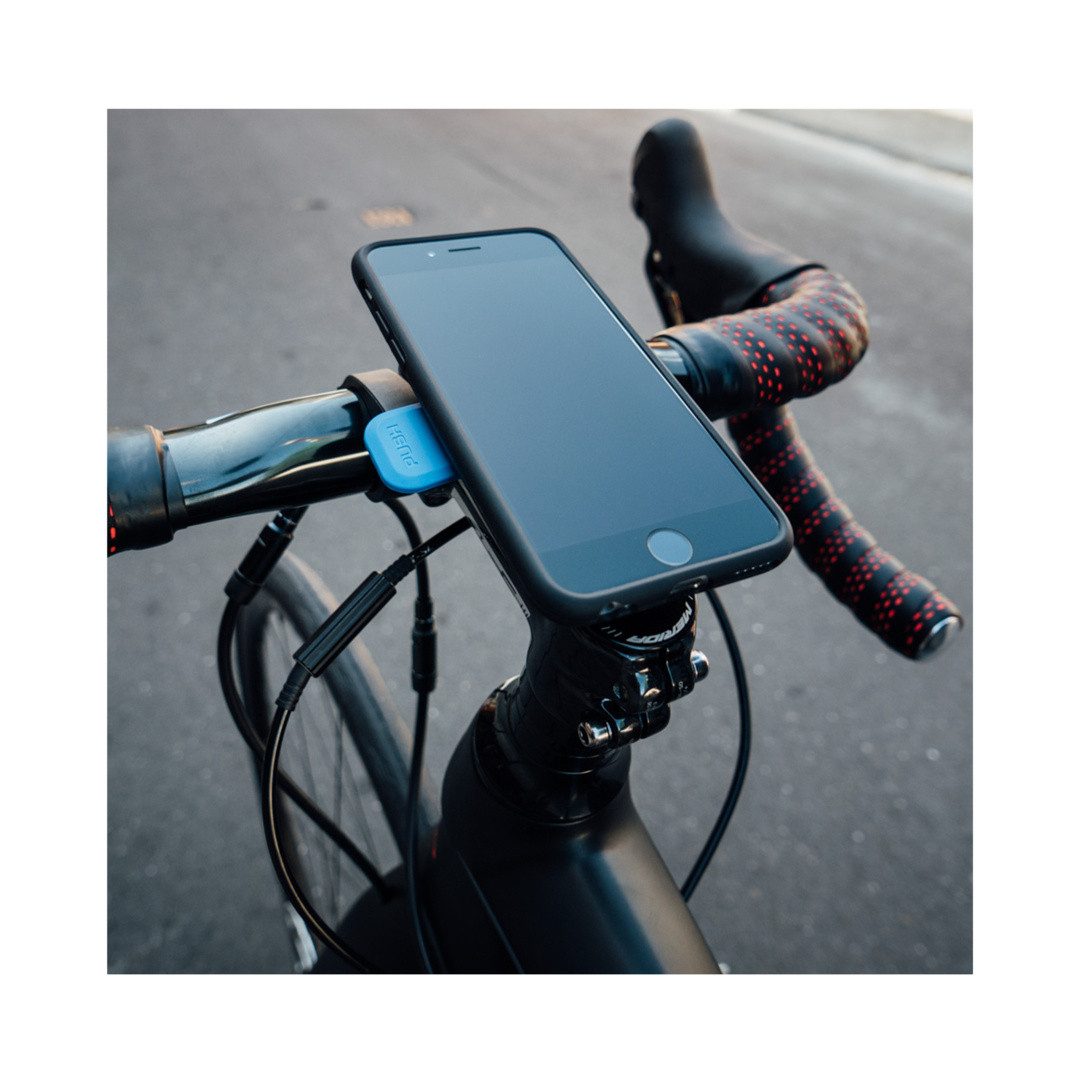 Quad Lock Handy-Halterung QUAD LOCK Fronthalterung Fahrrad Lenker Handy Halter 22 25,4 31,8 35
