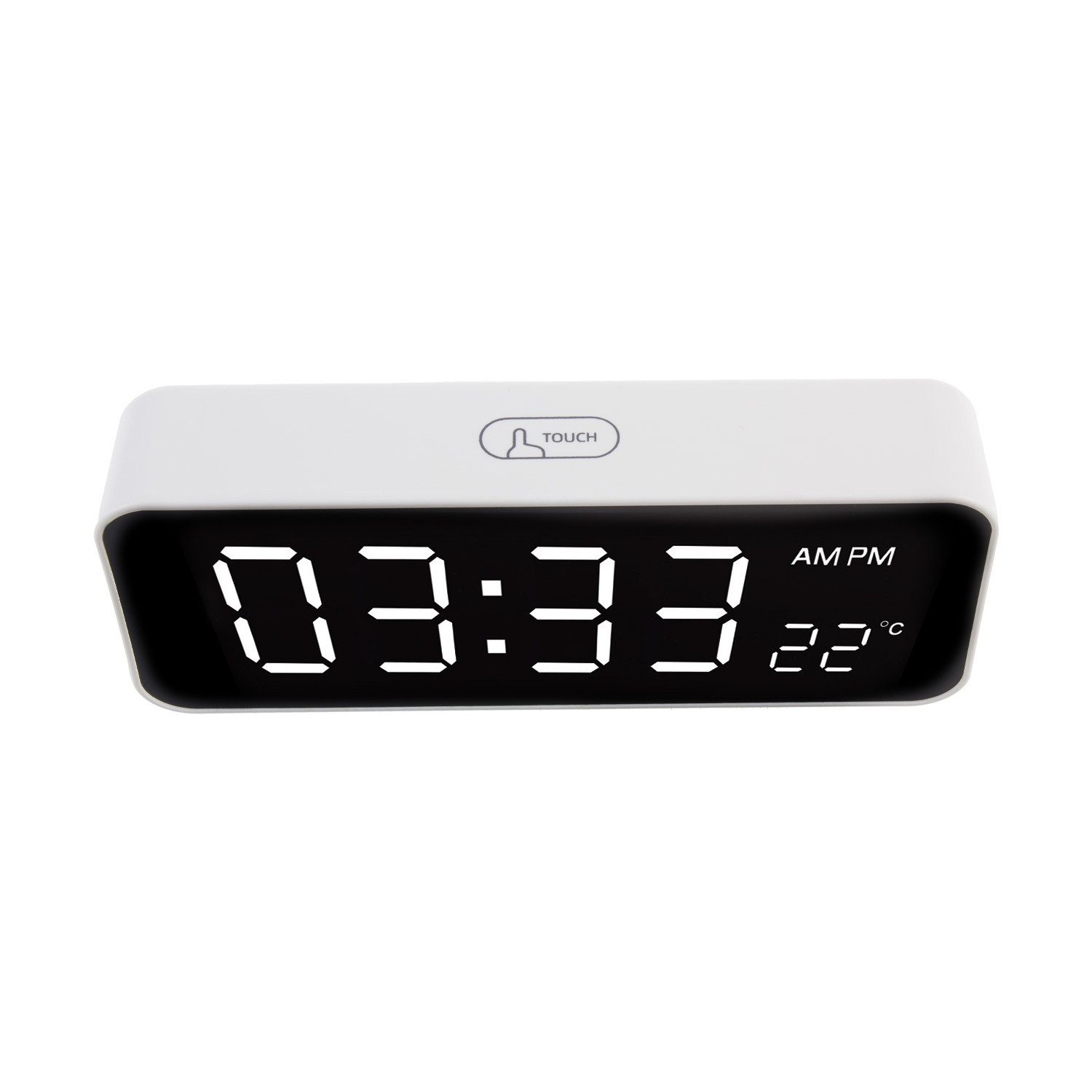 GreenBlue Wecker GB397 Uhr mit Wecker und Thermometer