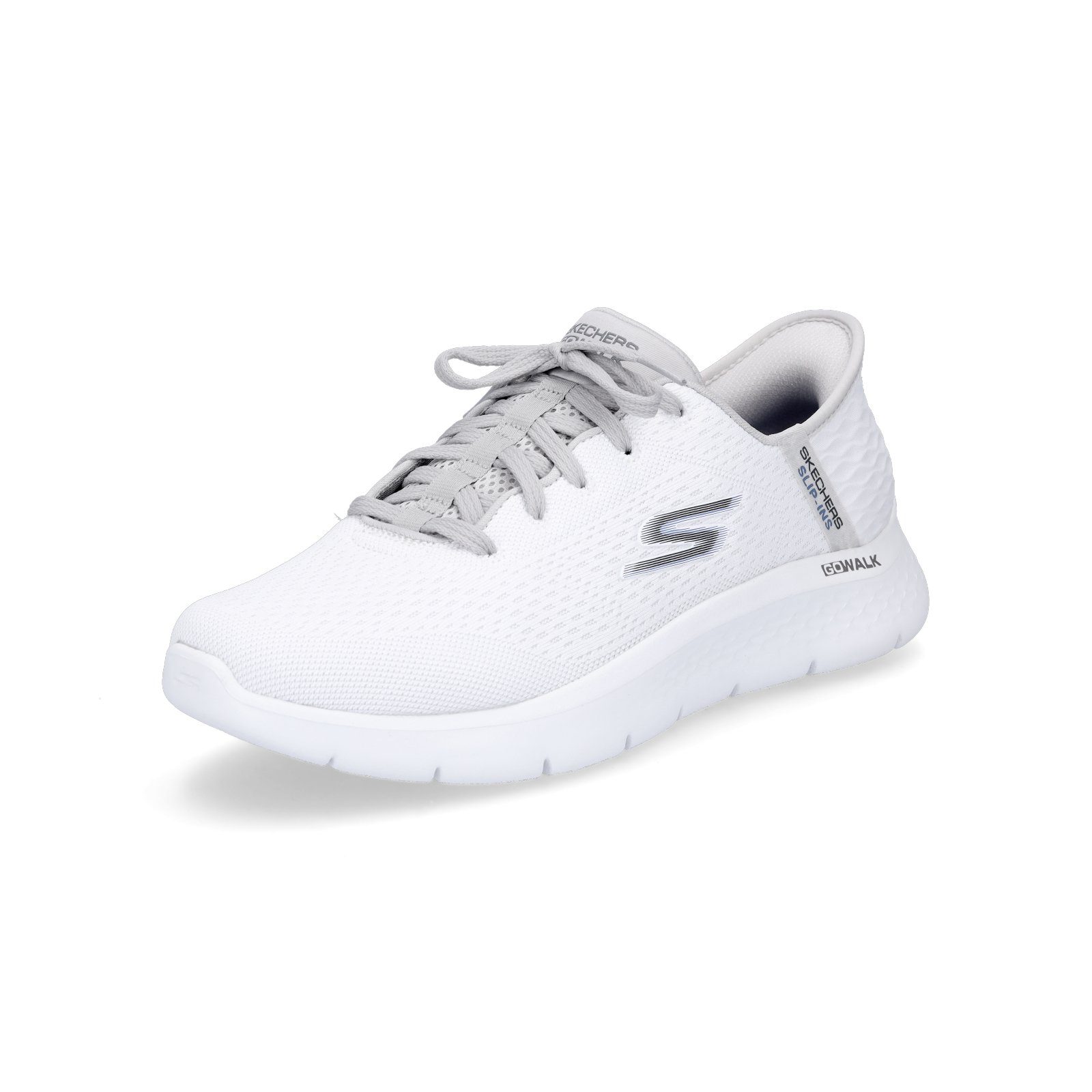 Skechers Skechers Herren Slip-in Sneaker Go Walk Flex New World weiß grau Sneaker