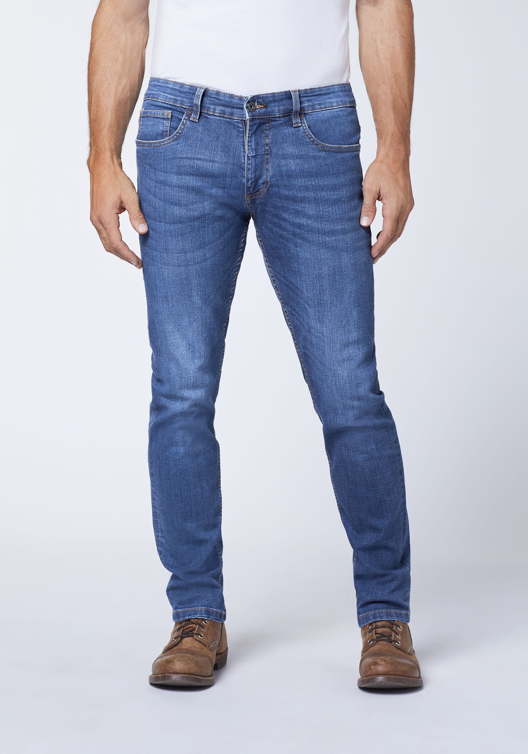 DENIM mit Super-Stretch-Komfort COLORADO Slim-fit-Jeans