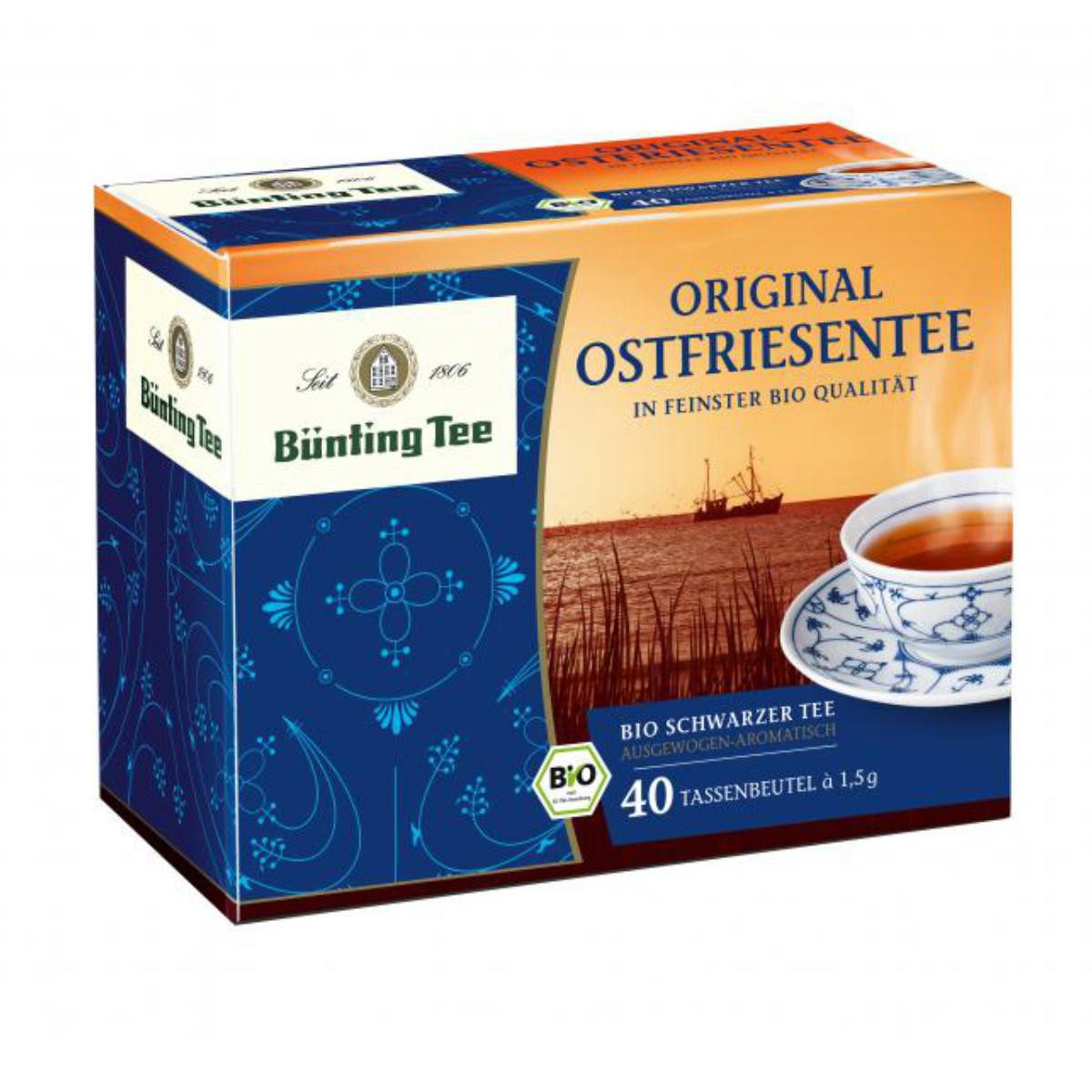 Bünting Tee Tee, Bio Bünting Tee Orig.Ostfriesentee 60g