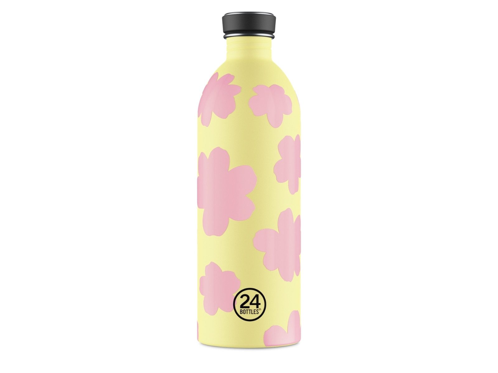 24 Bottles Trinkflasche Urban Bottle Daydreaming Yellow 1000ml