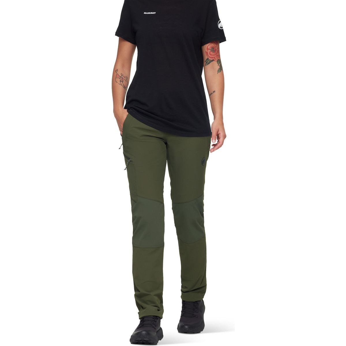 Mammut Outdoorhose Runbold Guide Softshell Pants Women Leichte und atmungsaktive Softshellhose für maximale