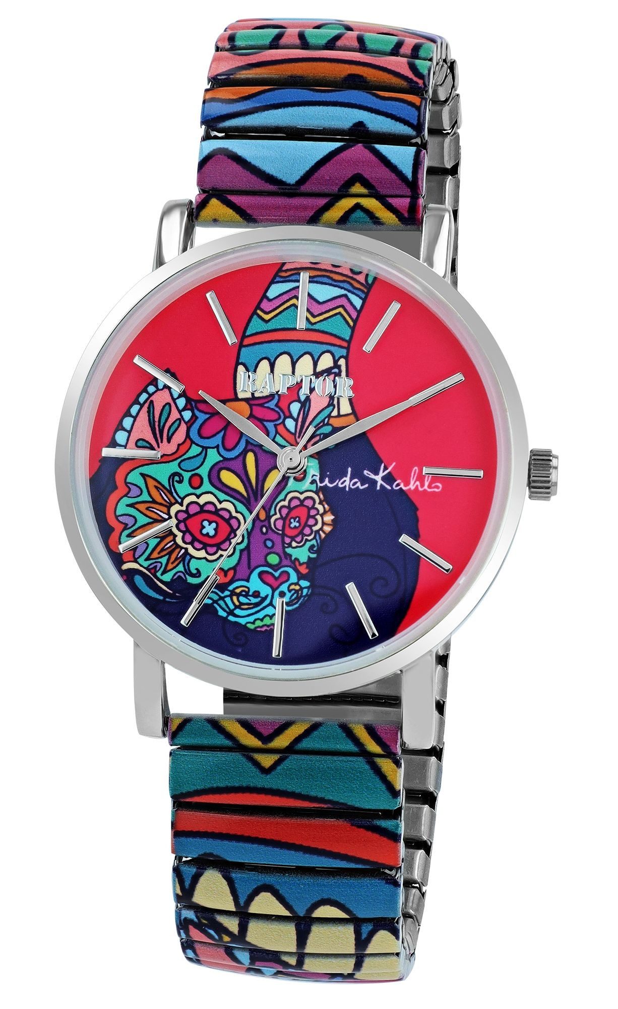 Raptor Quarzuhr Frida Kahlo Edition mit günstig online kaufen