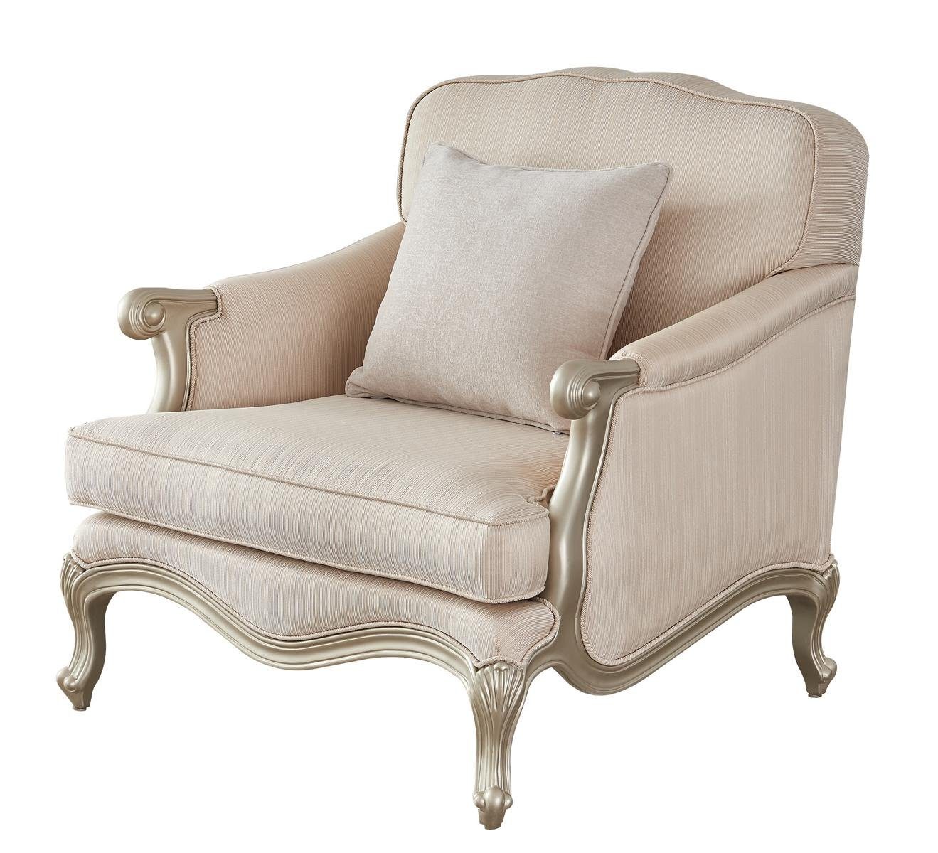 JVmoebel Sofa Designer Klassische Sofagarnitur Sessel Made in Luxus Europe Sitzer 3+1 Couchen Neu