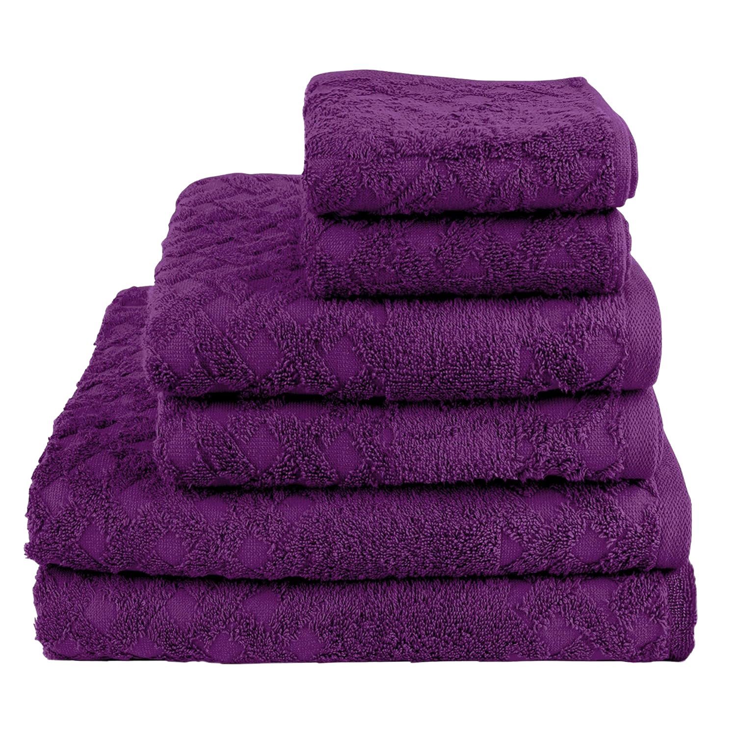 Mixibaby Frottee Violett Handtuch, 100%_Baumwolle,