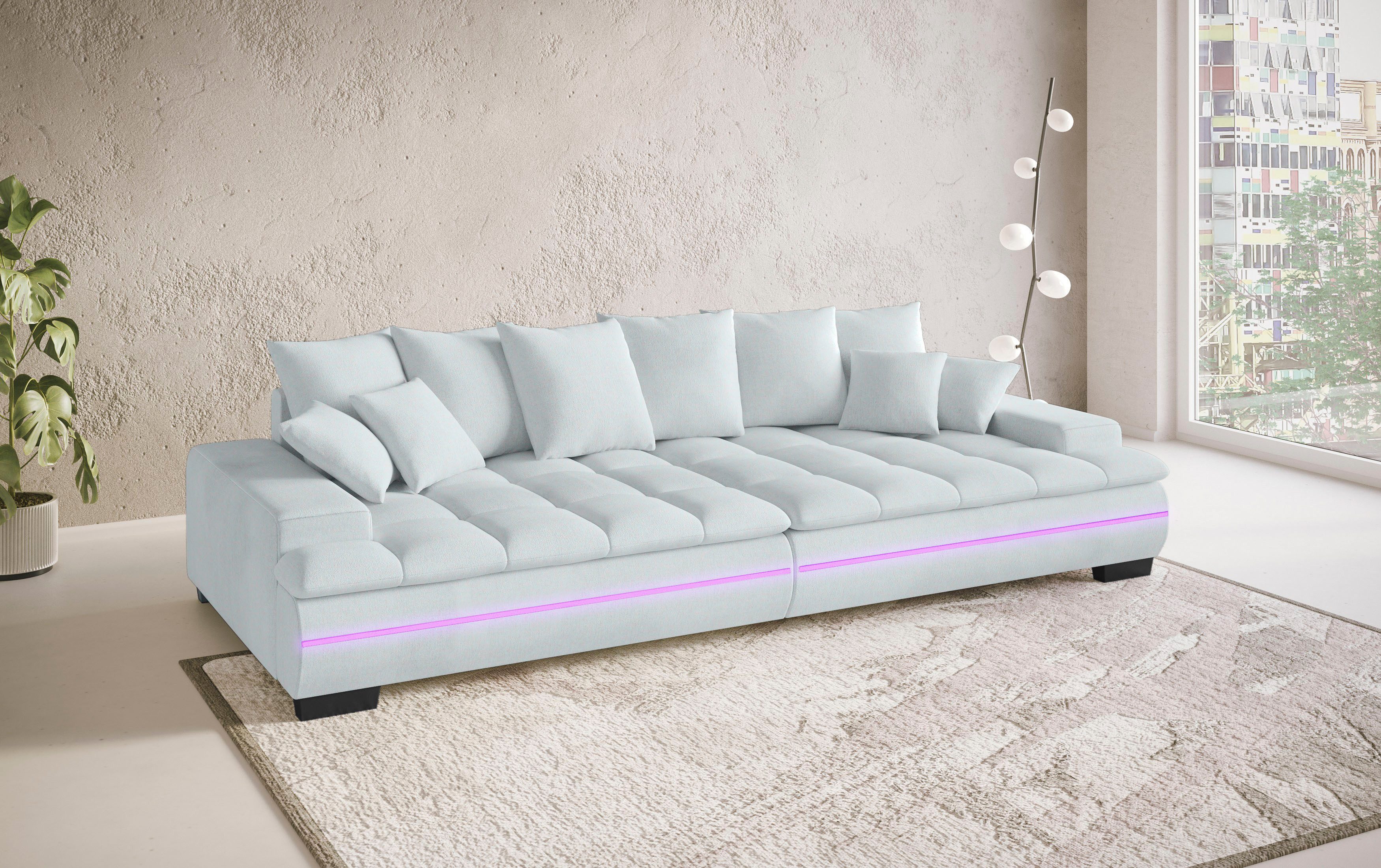 Mr. Couch Big-Sofa Haiti II RGB-LED, günstig online kaufen