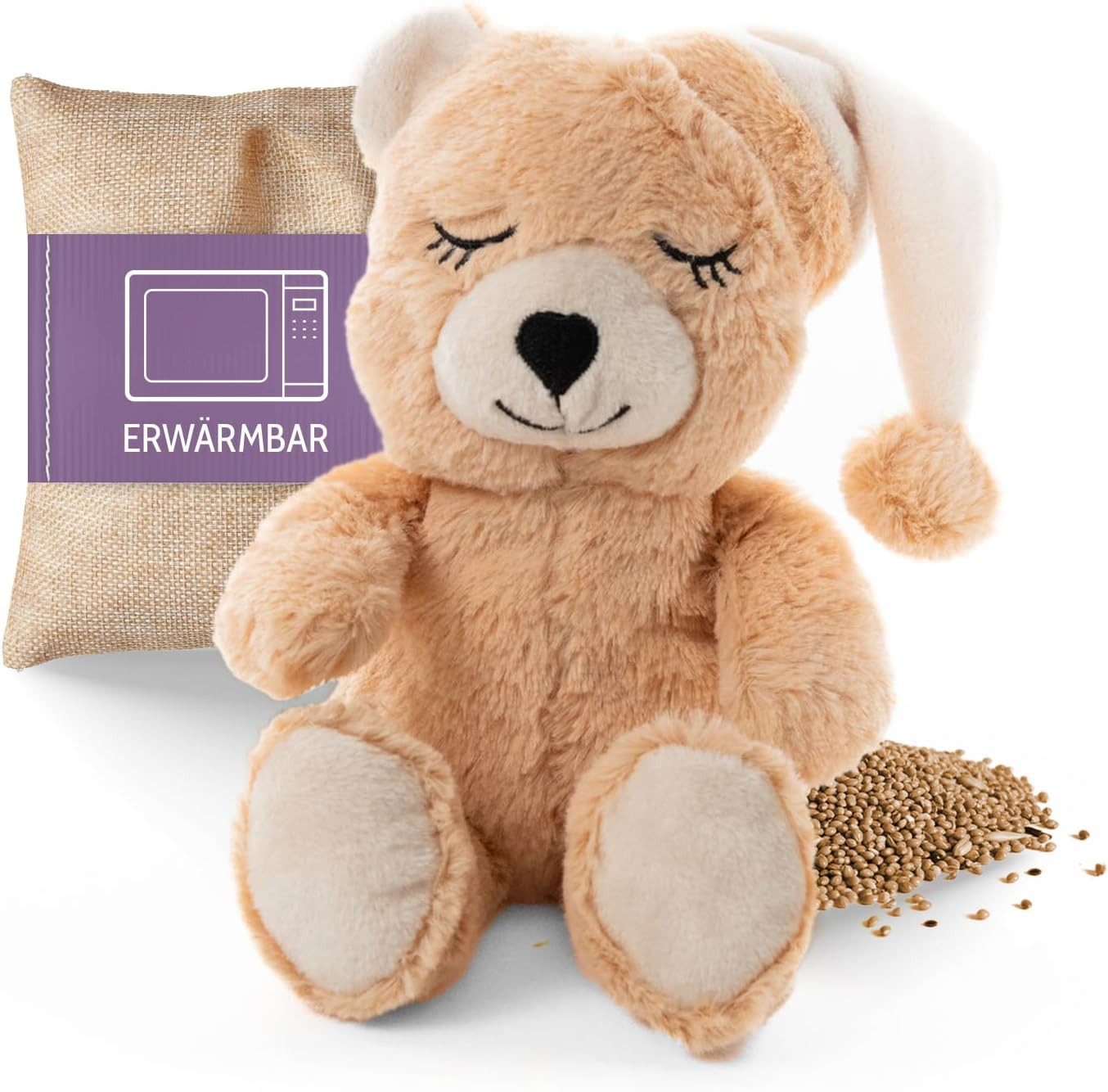 Habibi Plush Wärmekissen Premium MIDI Deluxe