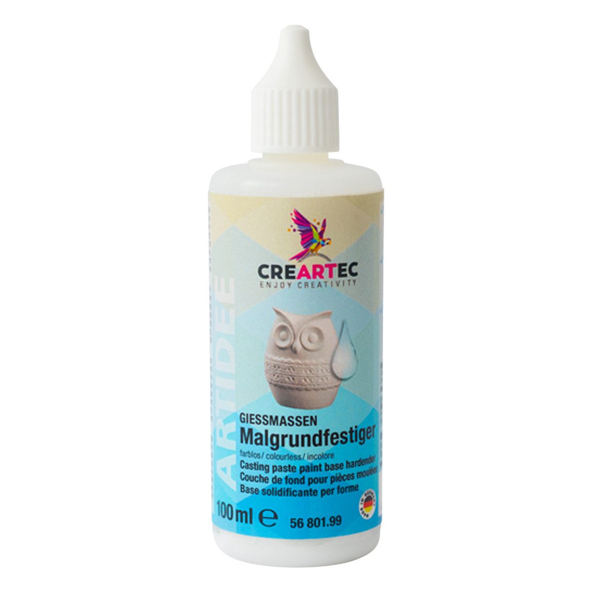 CREARTEC Klebstoff 5686668, Mosak Fugenfüller Weß - 200g -, Für Den