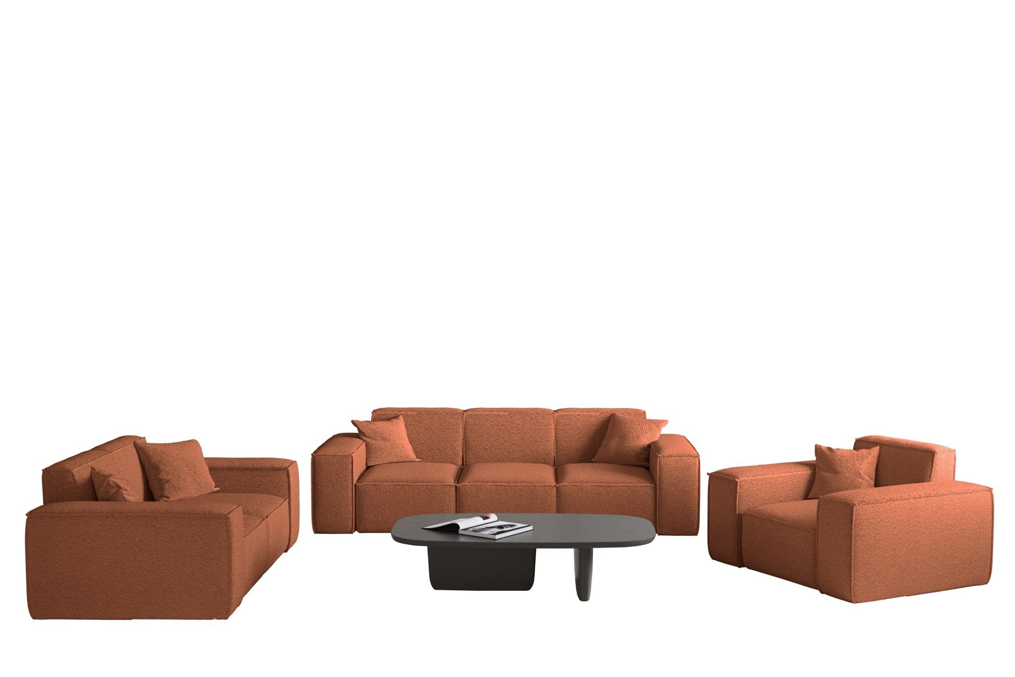Fun Möbel Polstergarnitur Sofaset Designersofa CELES günstig online kaufen