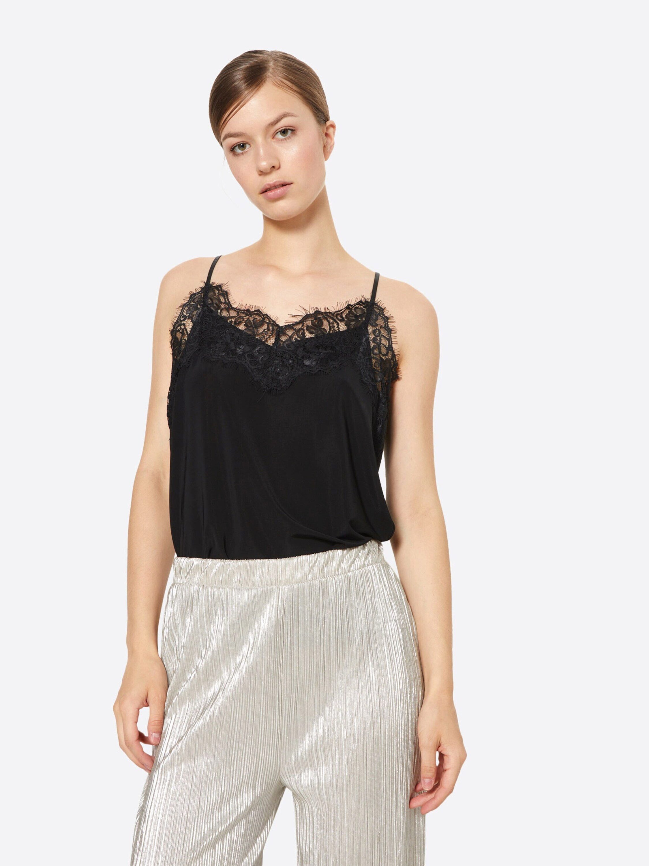 SOAKED IN LUXURY Shirttop CLARA (1-tlg) Spitze
