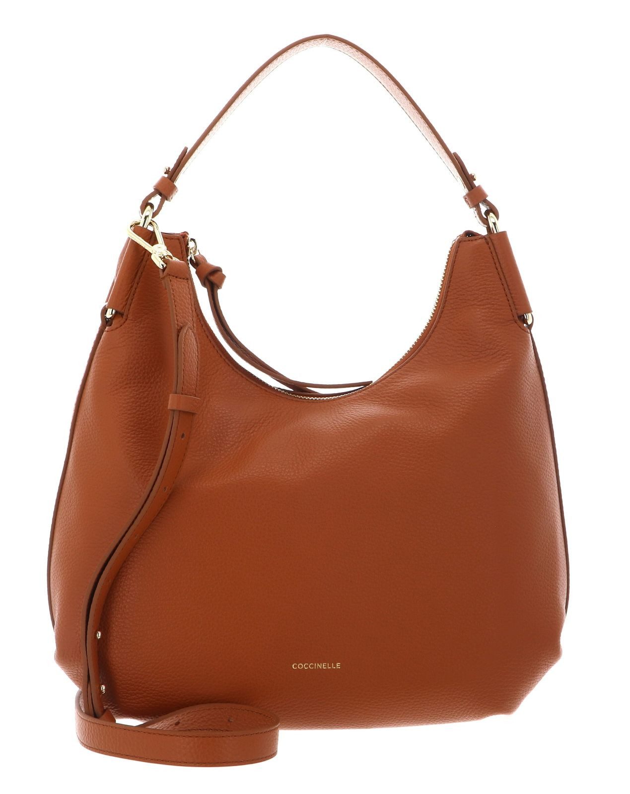 COCCINELLE Schultertasche Handbag Grained Leather, aus echtem Rindsleder
