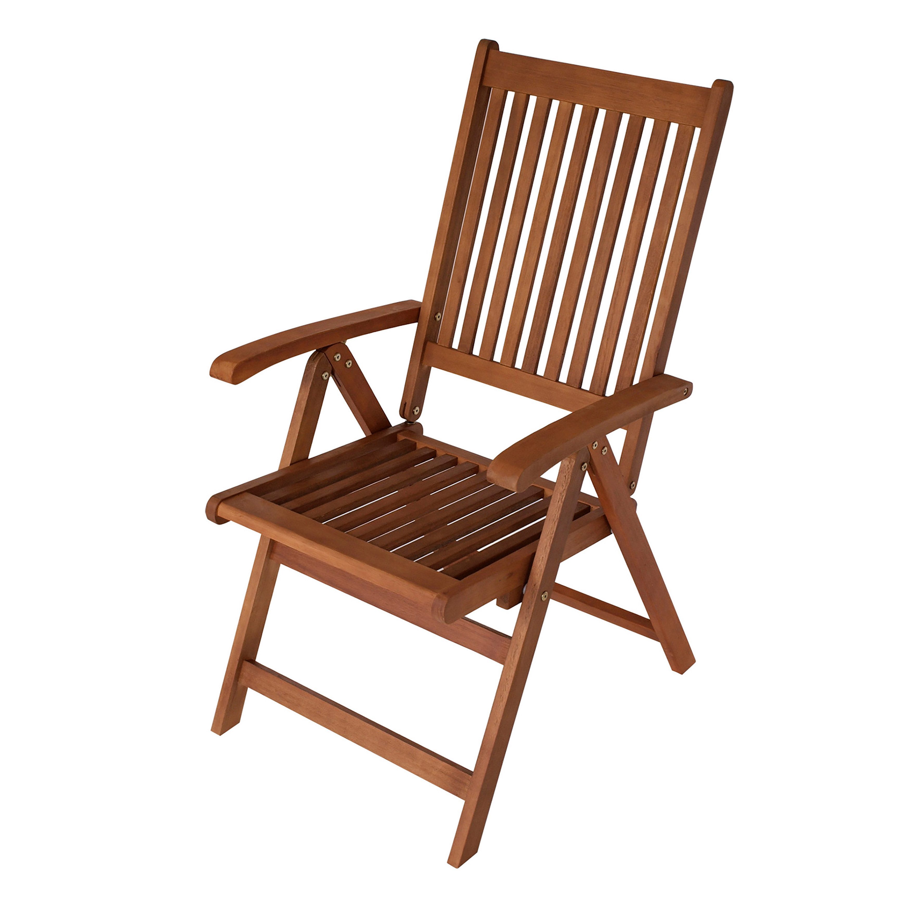 TPFGarden Gartenstuhl LAGUNA (Klappstuhl - Gartenstuhl 2-er Set- Eukalyptus geölt, FSC®-zertifiziert), Hochwertiger Outdoor Stuhl mit den Maßen (BxHxT): 58 x 10 – Bild 2 von 5