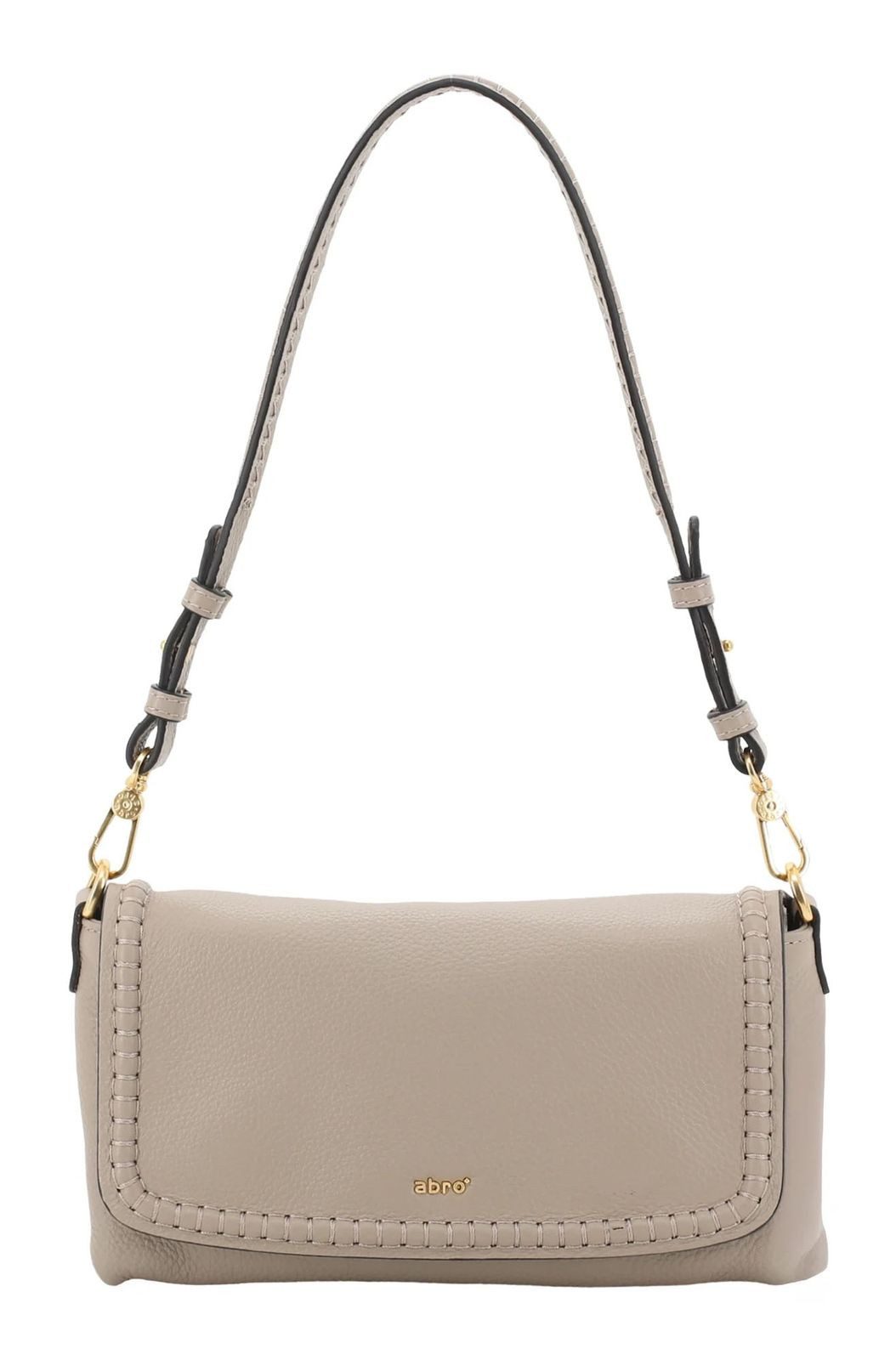 Abro Schultertasche Signature Shoulder Bag, aus echtem Leder