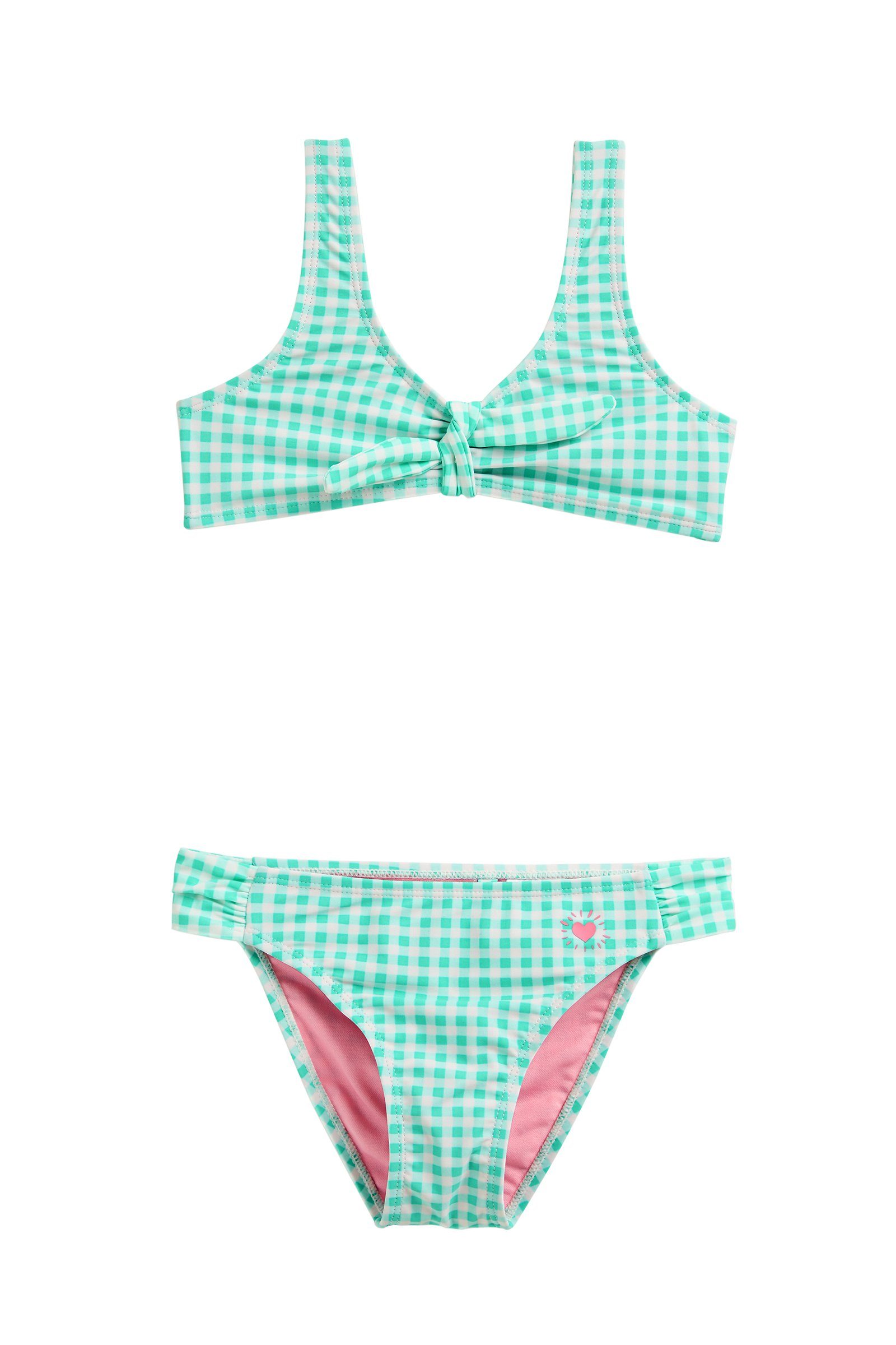 WE Fashion Bandeau-Bikini-Top Mintgrün